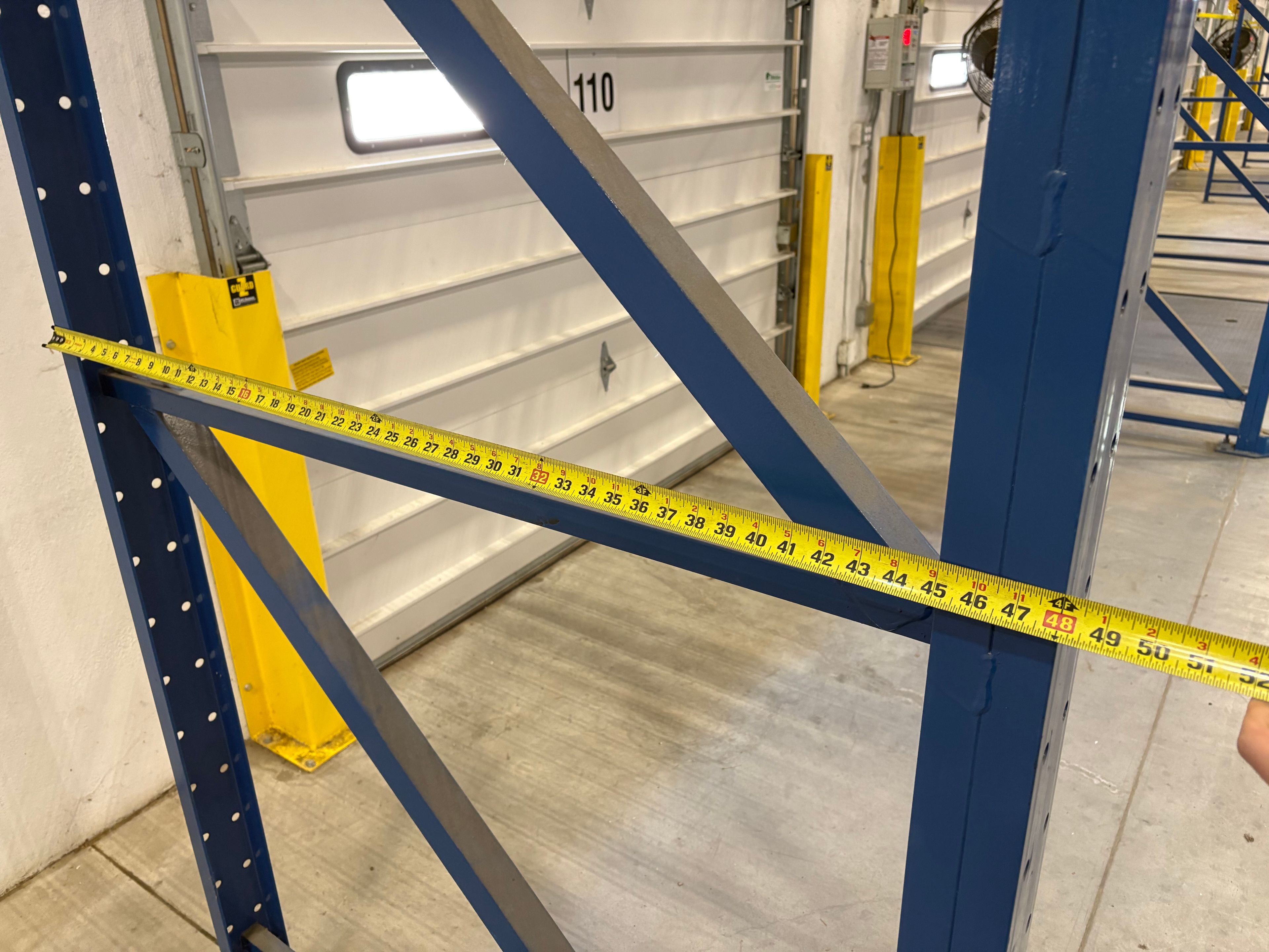 Upright Frame - 48" x 19' 8" - Structural - Single Reinforced 148" - Document 5