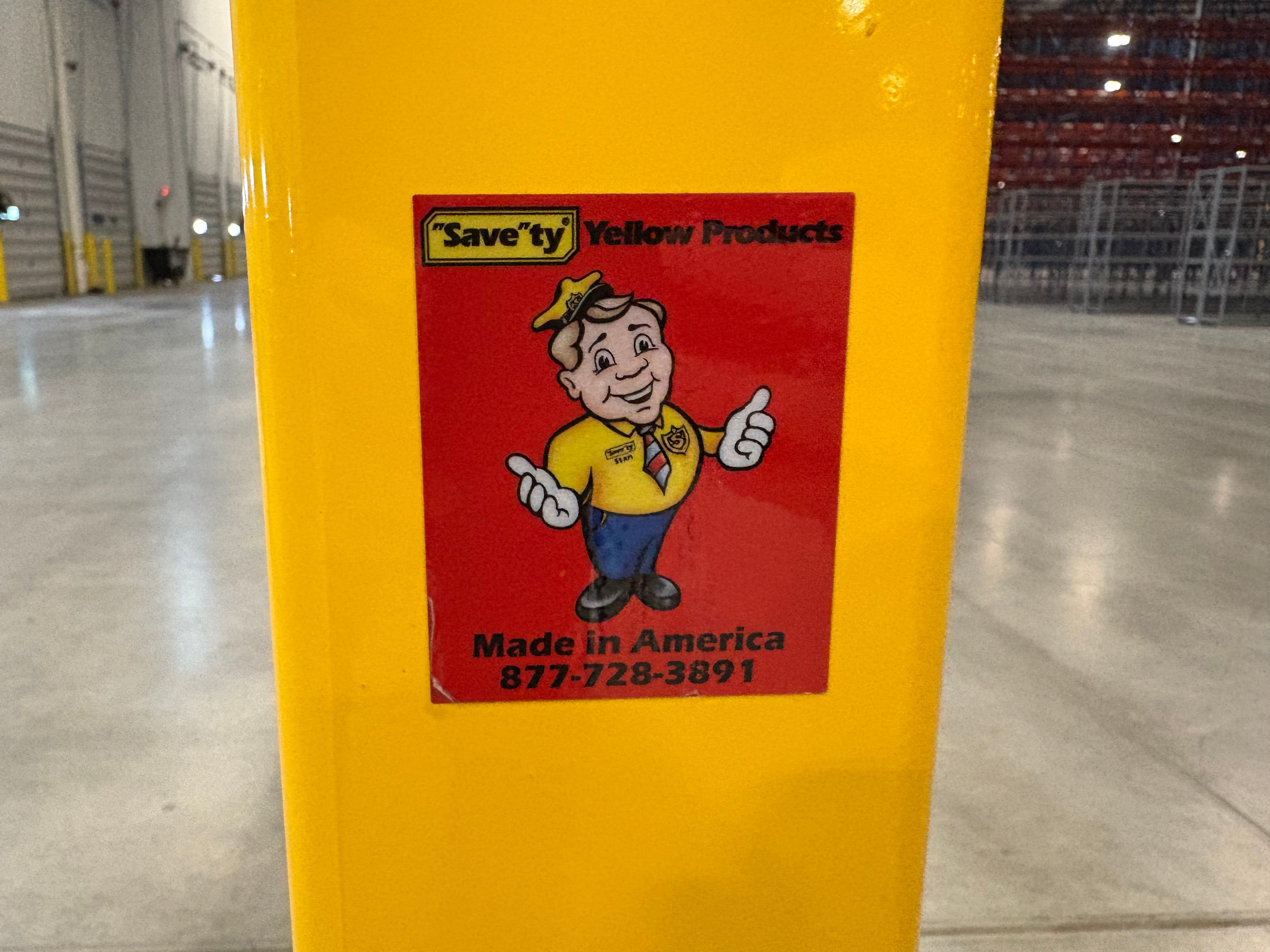 Guardrail Post - Double High "Save"ty - 4" x 4" x 42" - Slotted (No Bolt) - Document 4