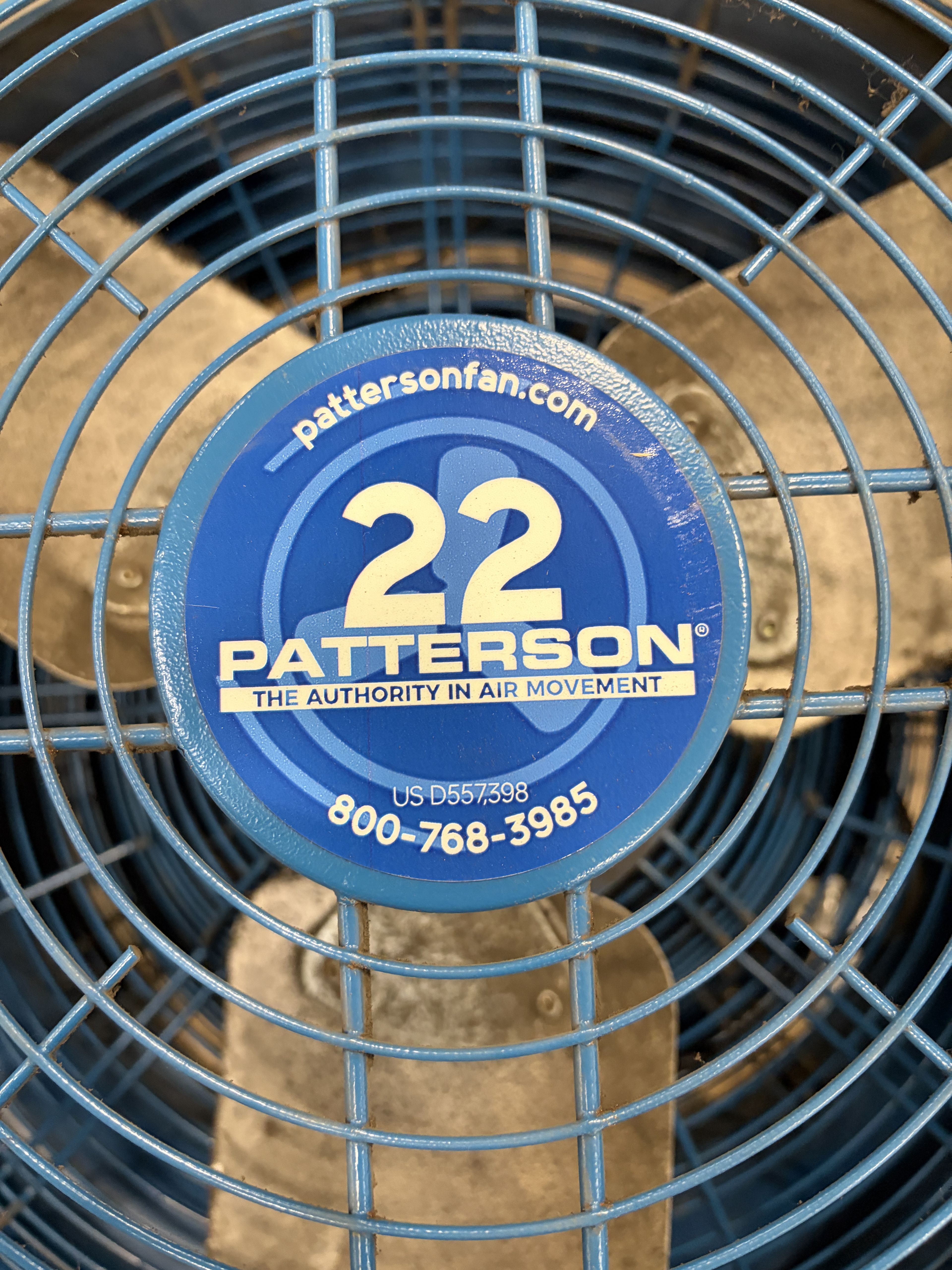 22" Patterson Fan - Document 5