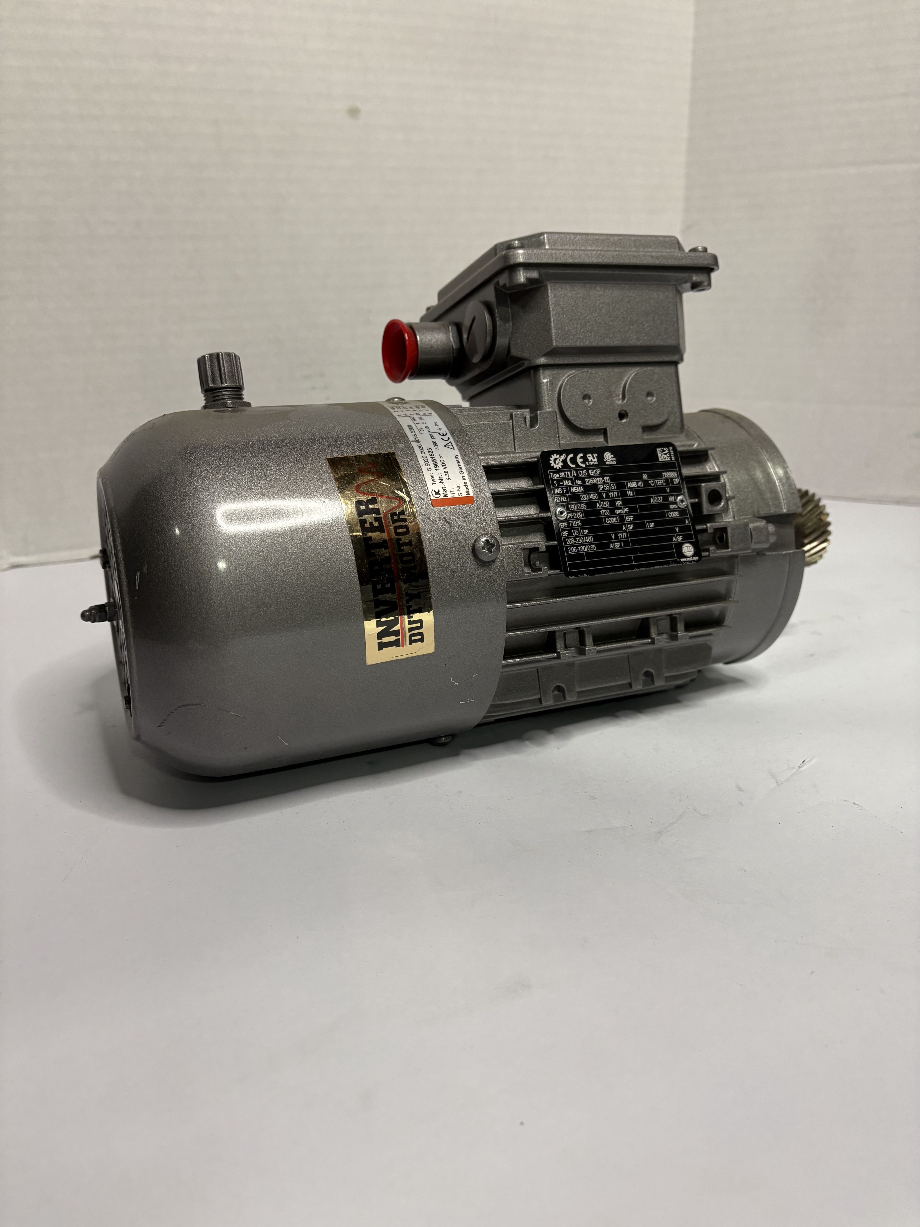 Nord Drive Systems - .5 HP Electric Motor - SK71L/4 CUS IG43P - Document 3