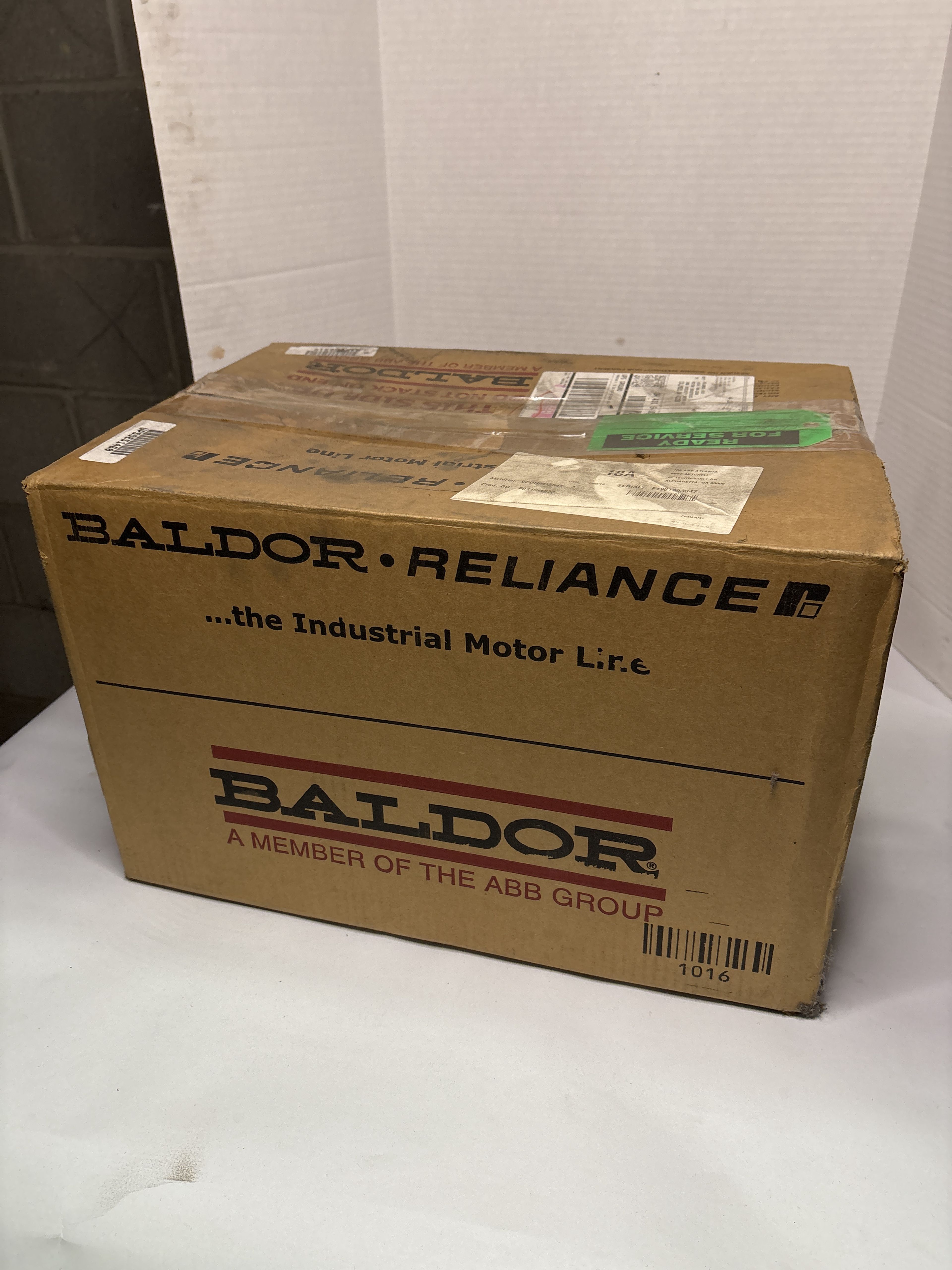 Baldor Reliance - 1.5 HP Electric Motor - VEUHM3554T - Document 2