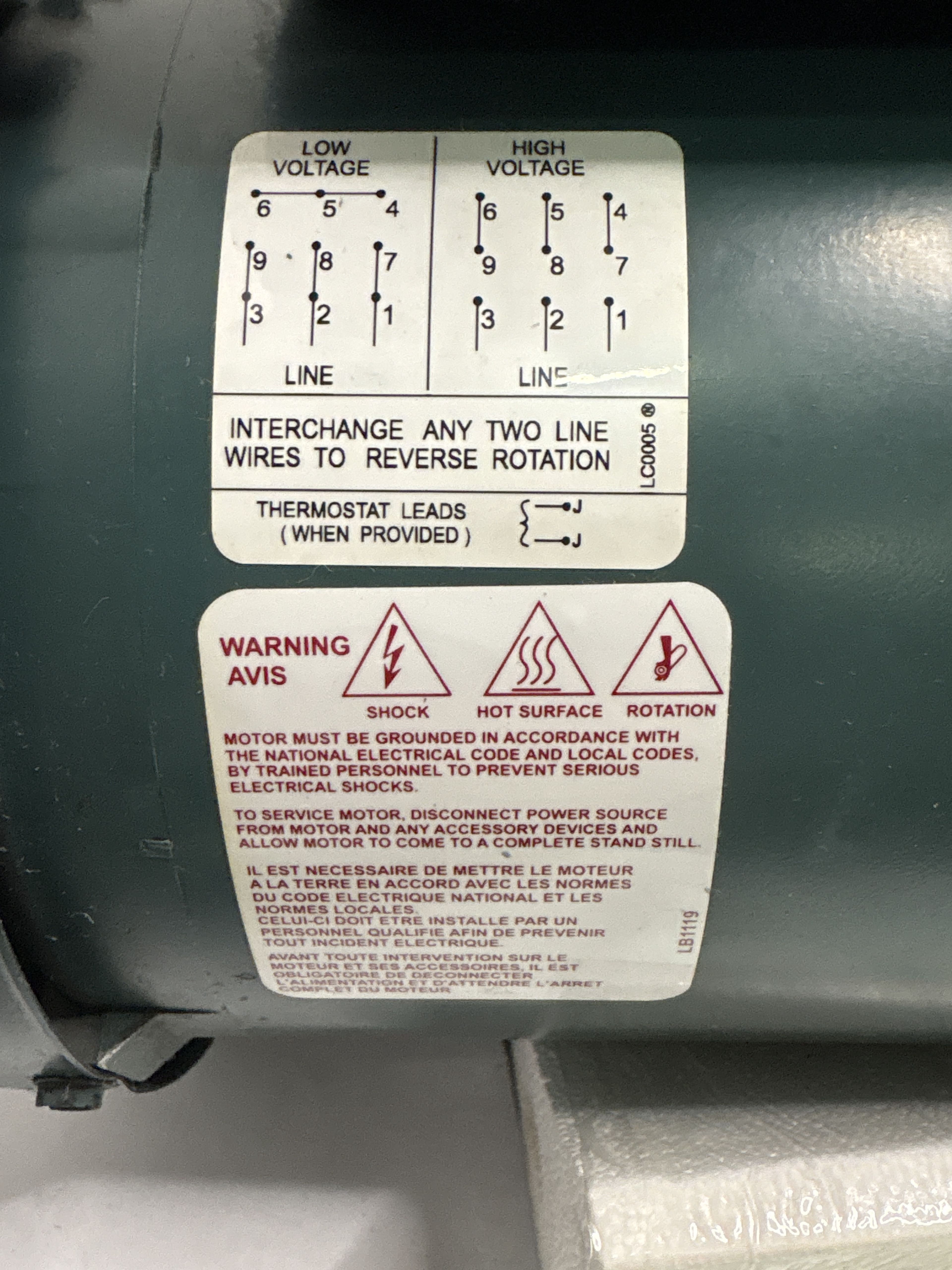 Baldor Reliance - 3 HP Electric Motor - VUHM3611T - Document 4