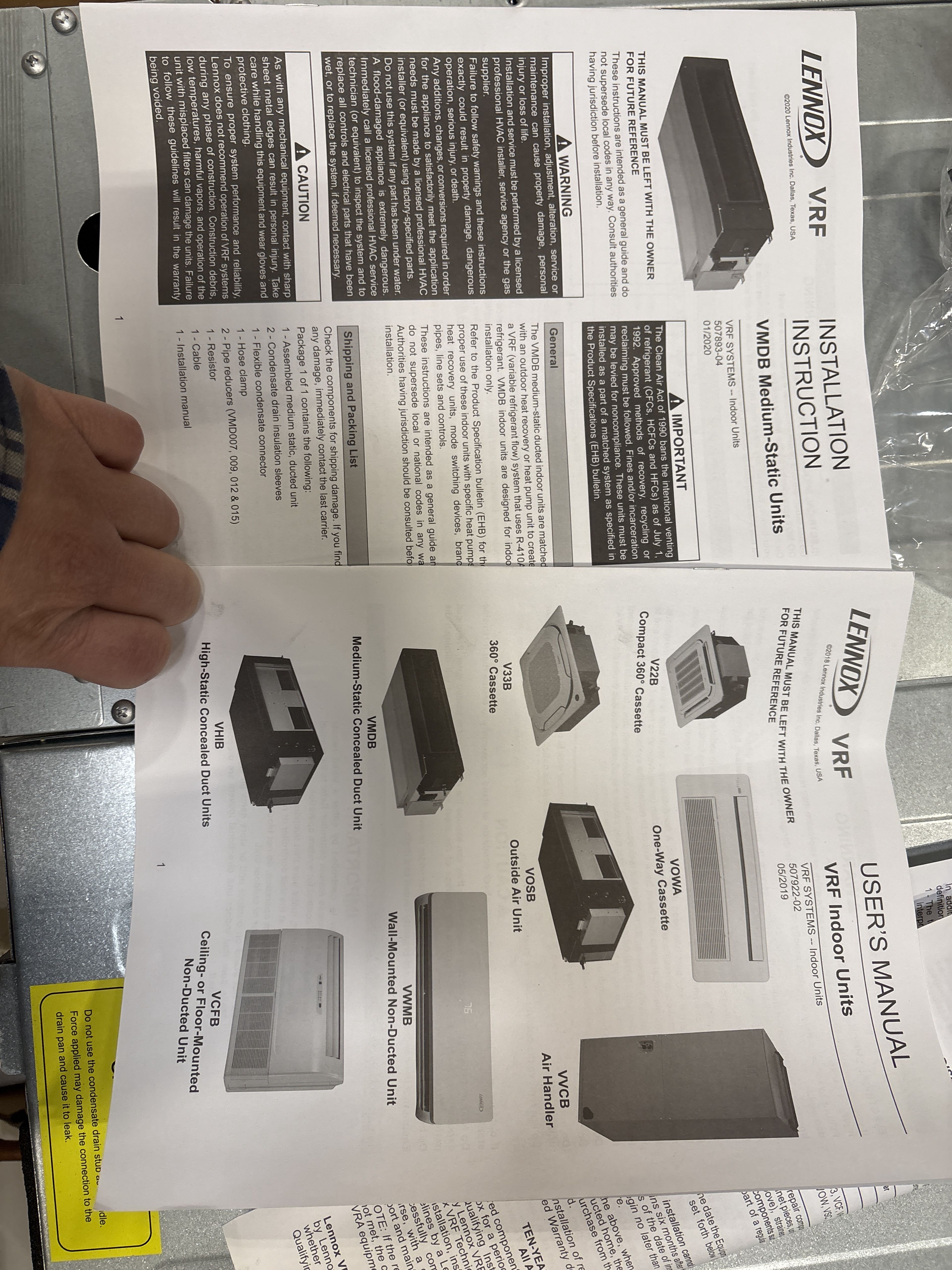A/C Unit - Medium-Static Conce - Document 5