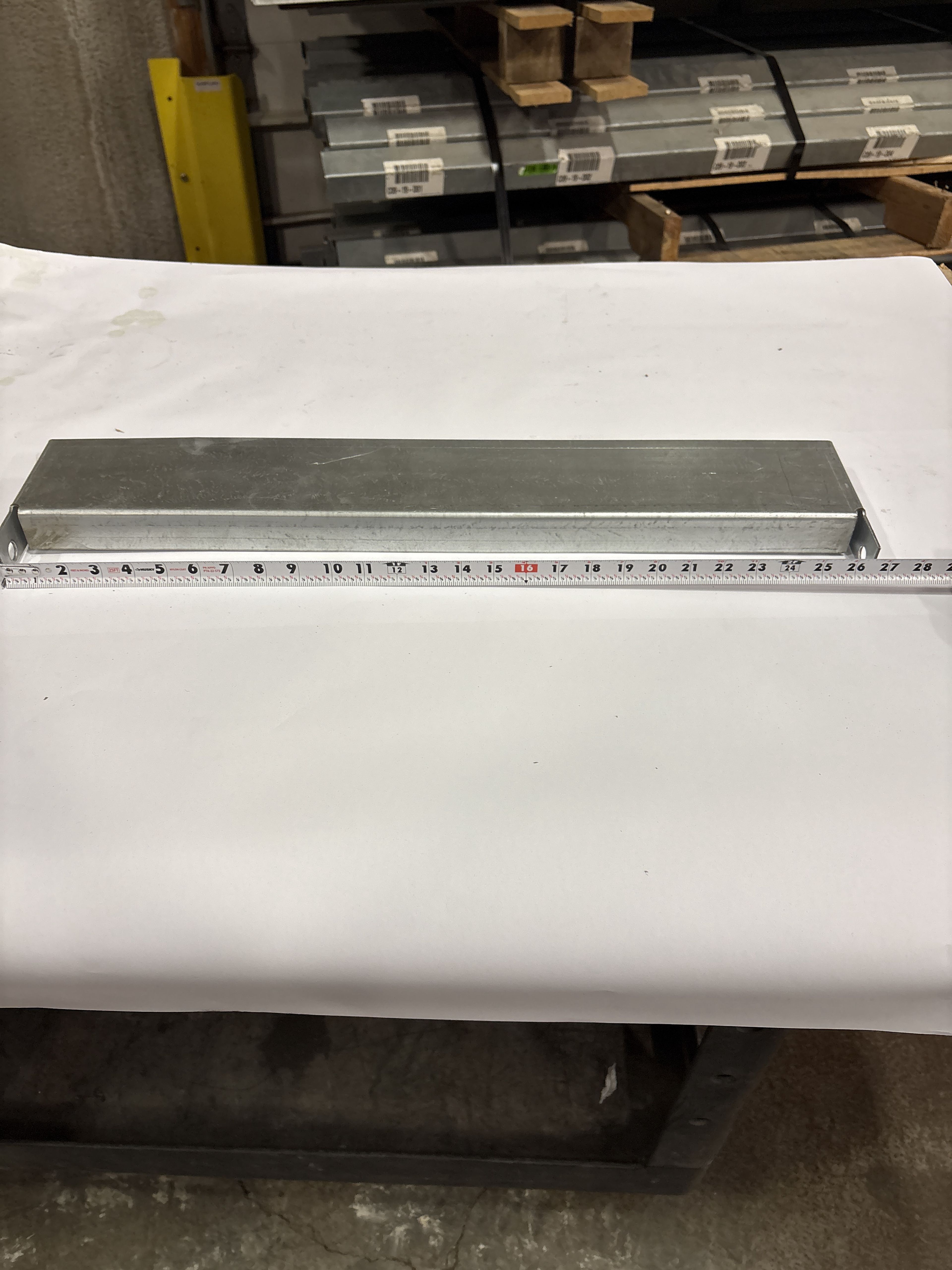 Row Spacer - 26.5" x 4" - Document 3
