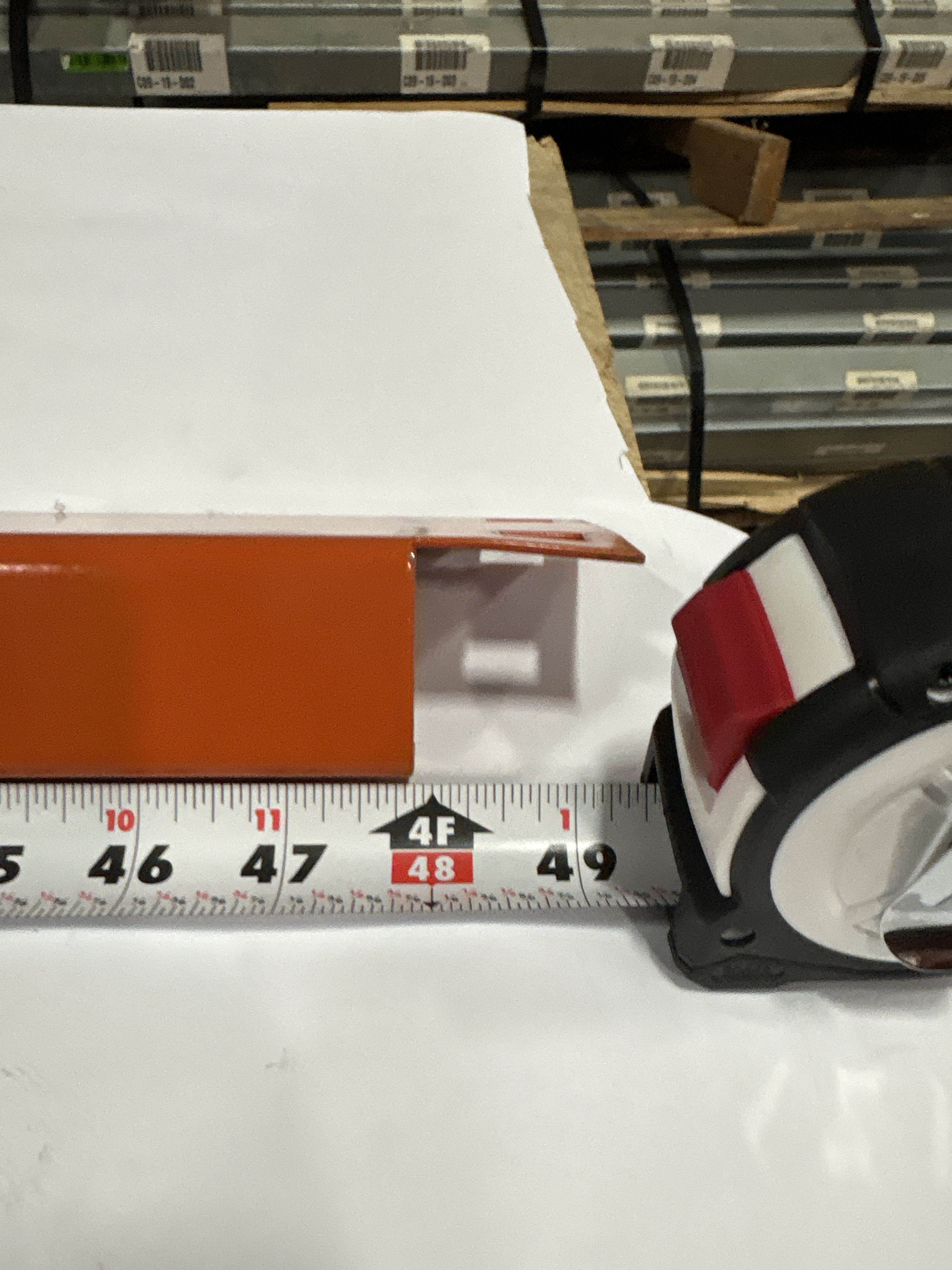 Row Spacer - 48" x 3.25" - Document 3