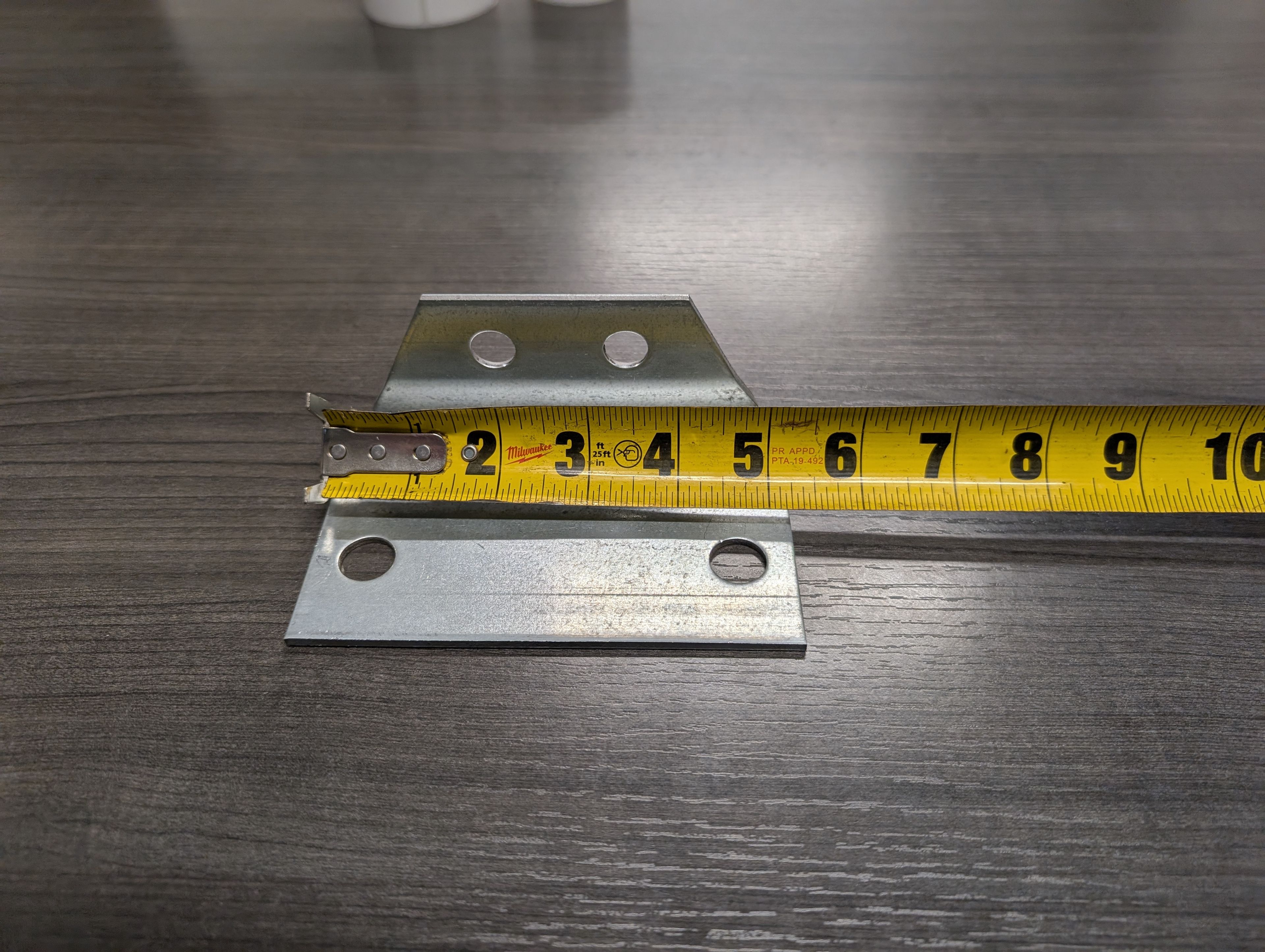 Bolt on Foot Plate - 5.25" x 3" - Document 3