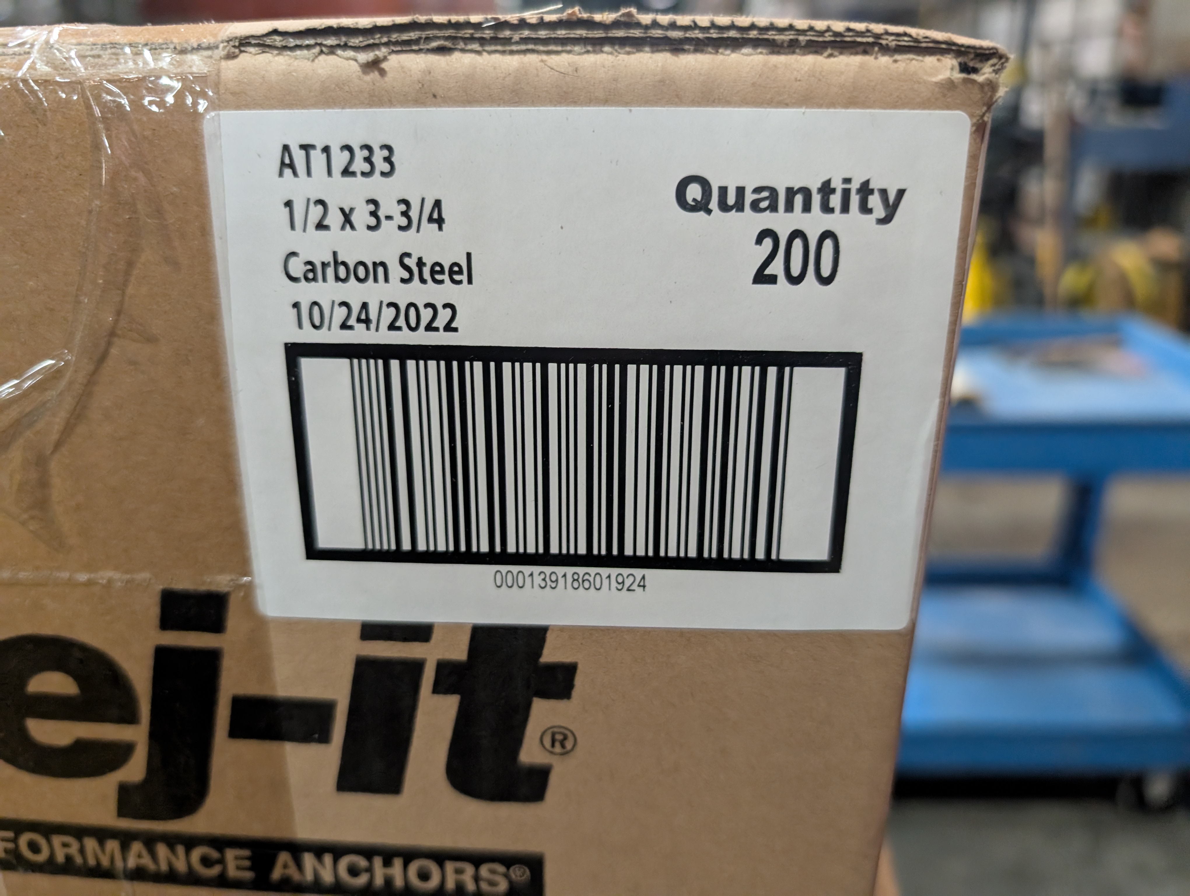 Wedge-It Anchors 1/2" x  3 3/