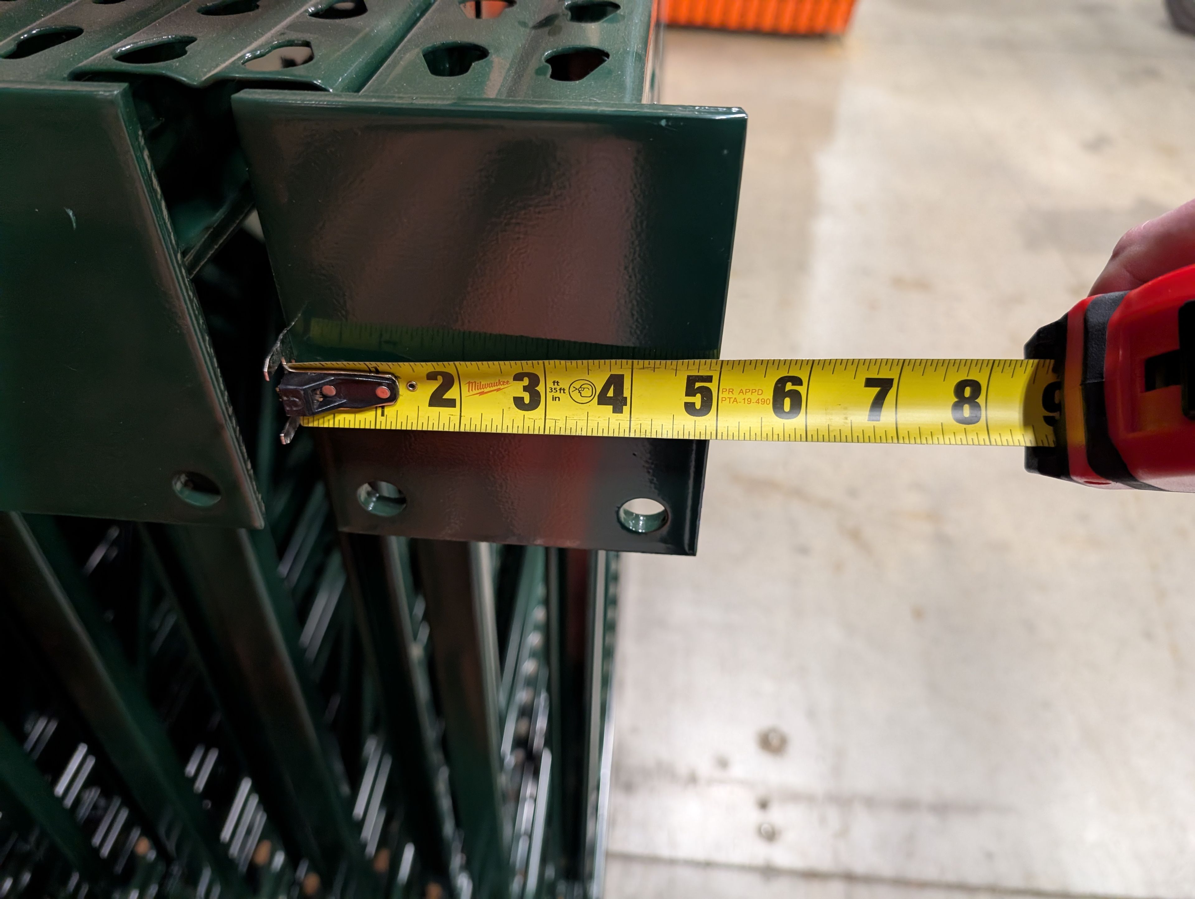 Upright Frame - 42" x 12' - Teardrop - Document 5