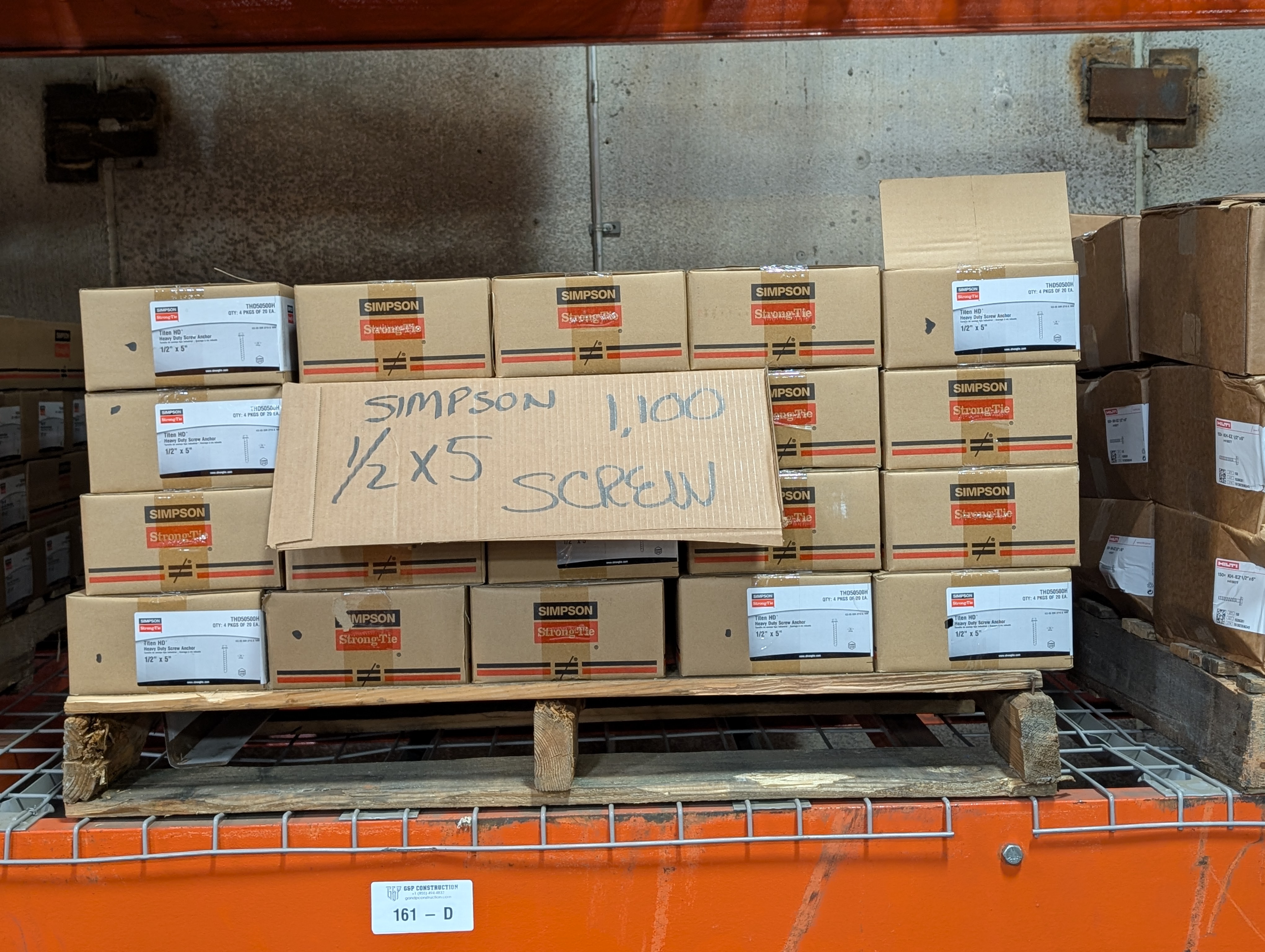 Simpson Anchors  1/2" x 5"