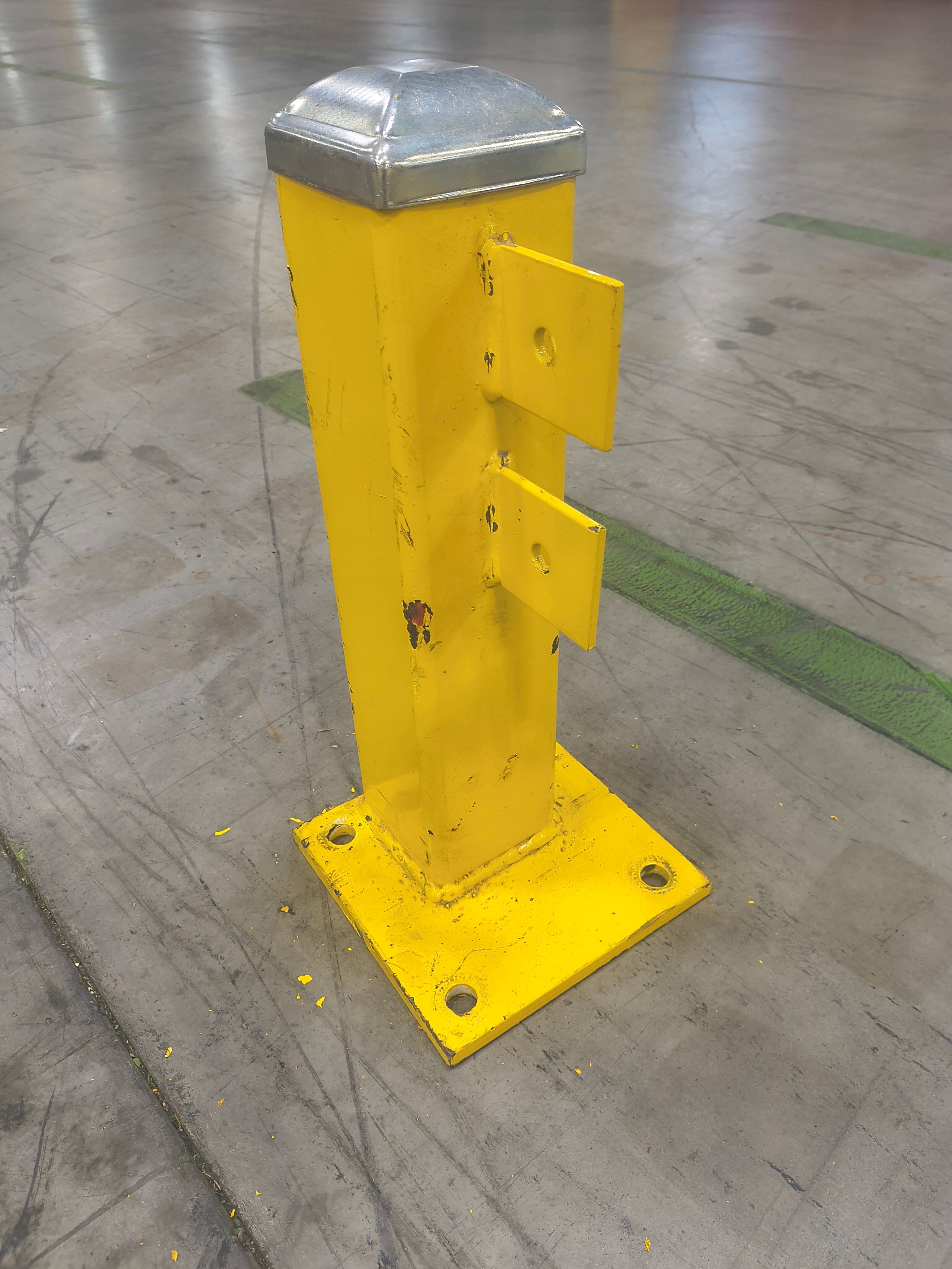 Safety Guardrail Post 18" x 4"
