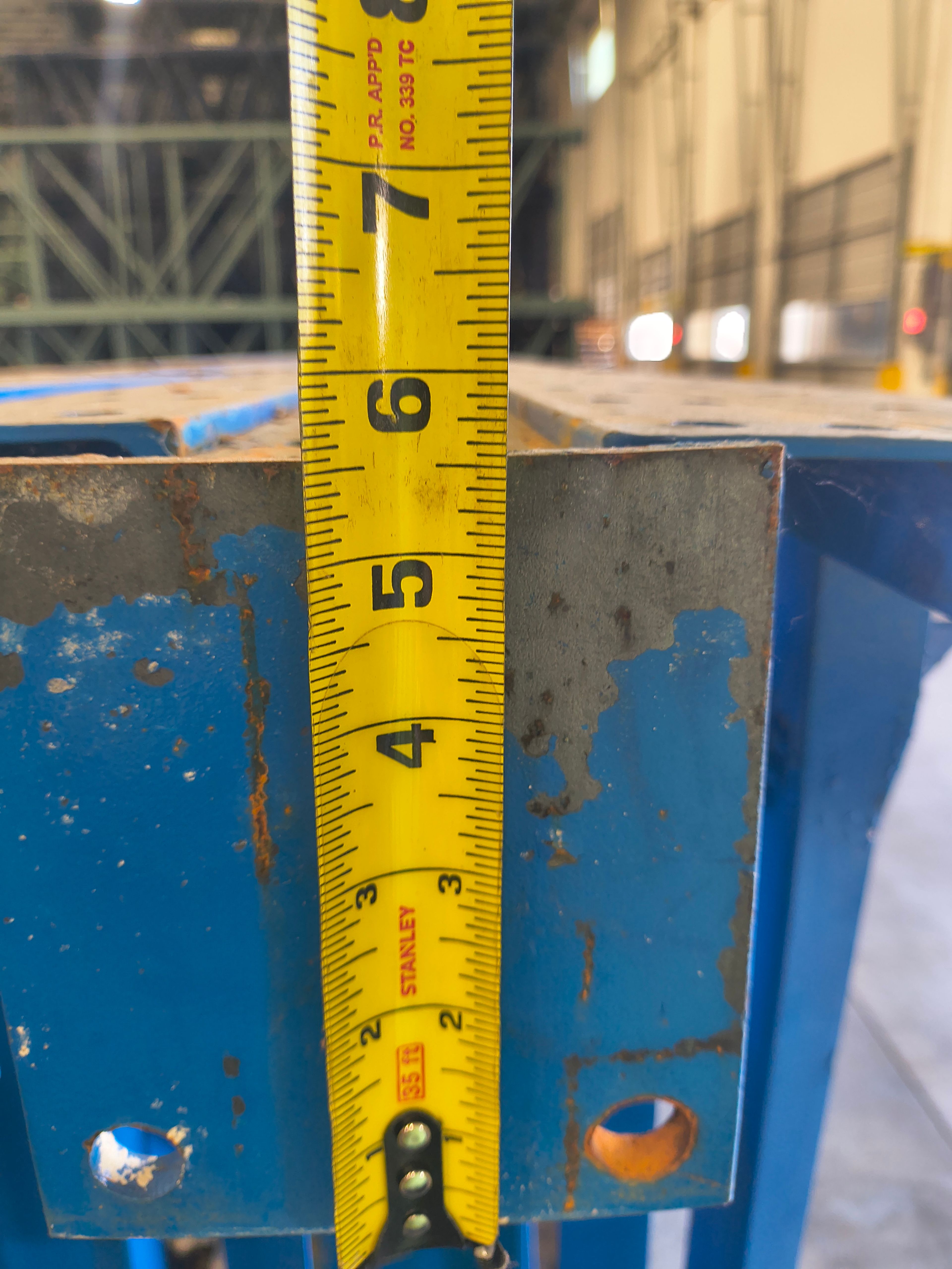 Upright Frame - 54" x 32' - Structural - Double Reinforced - Document 7