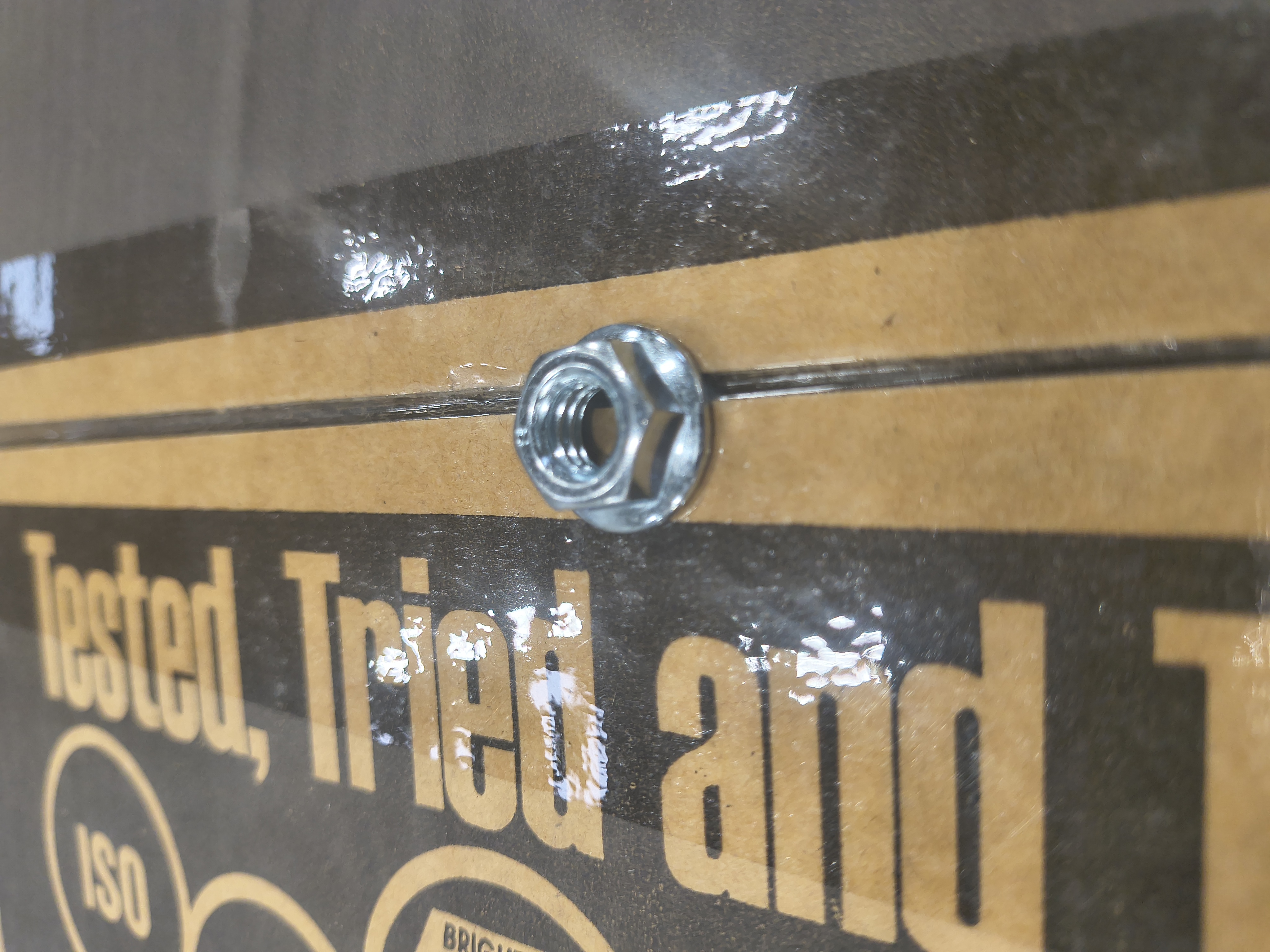 Brighton Best Hex Locknut 5/16" x 18