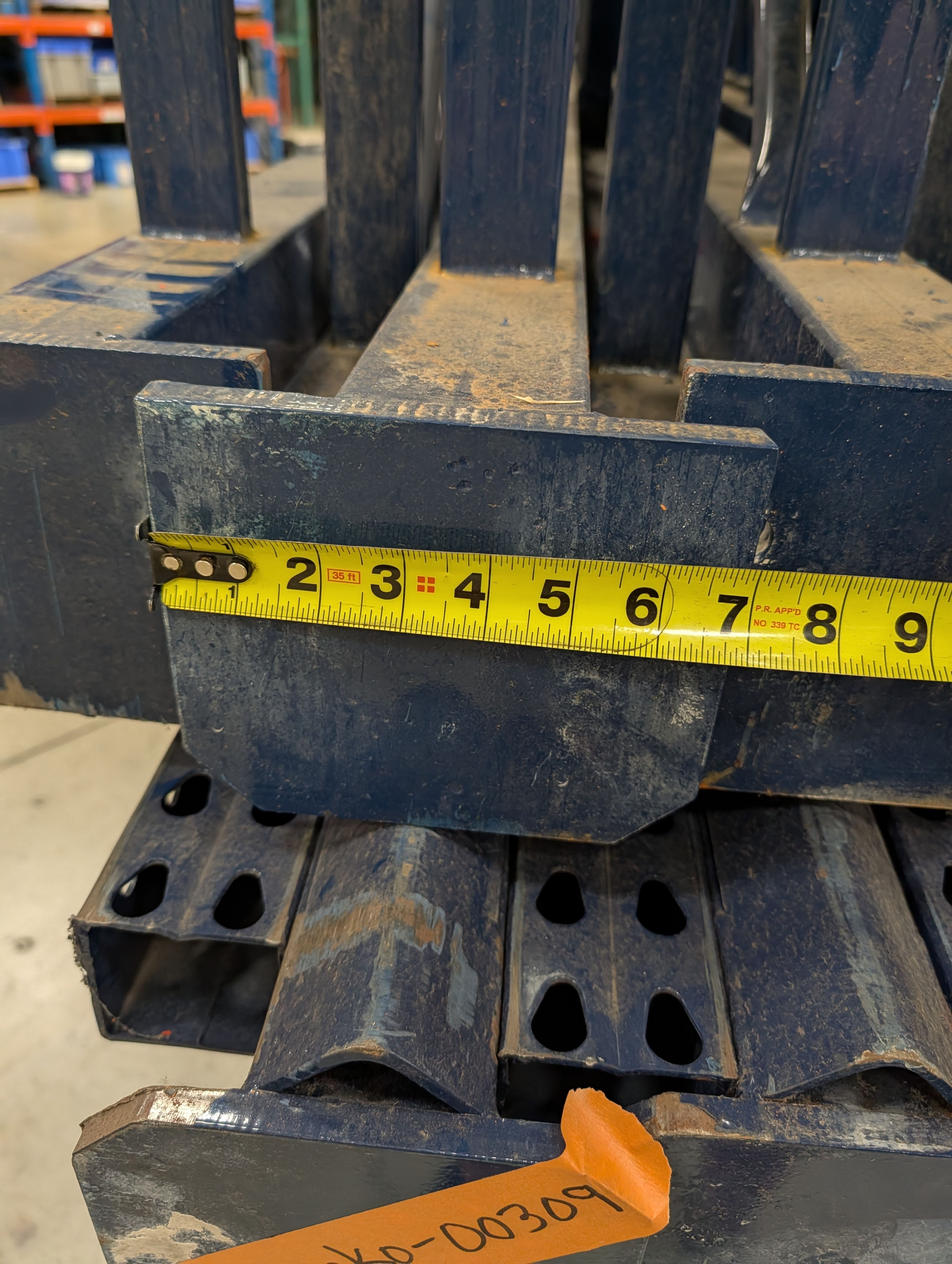 Upright Frame - 46" x 29' - Teardrop - Single Reinforced - Document 6