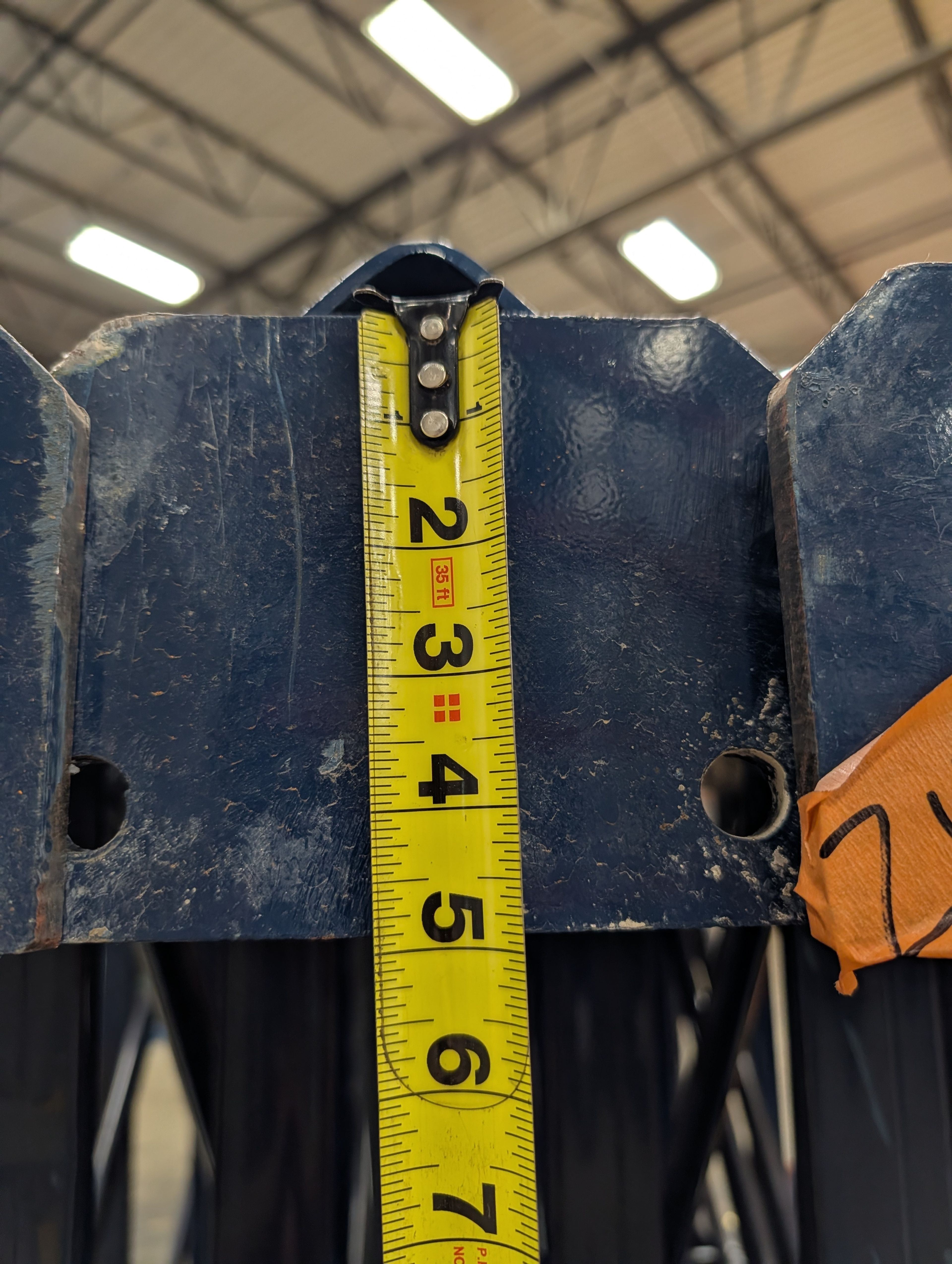 Upright Frame - 46" x 29' - Teardrop - Single Reinforced - Document 8