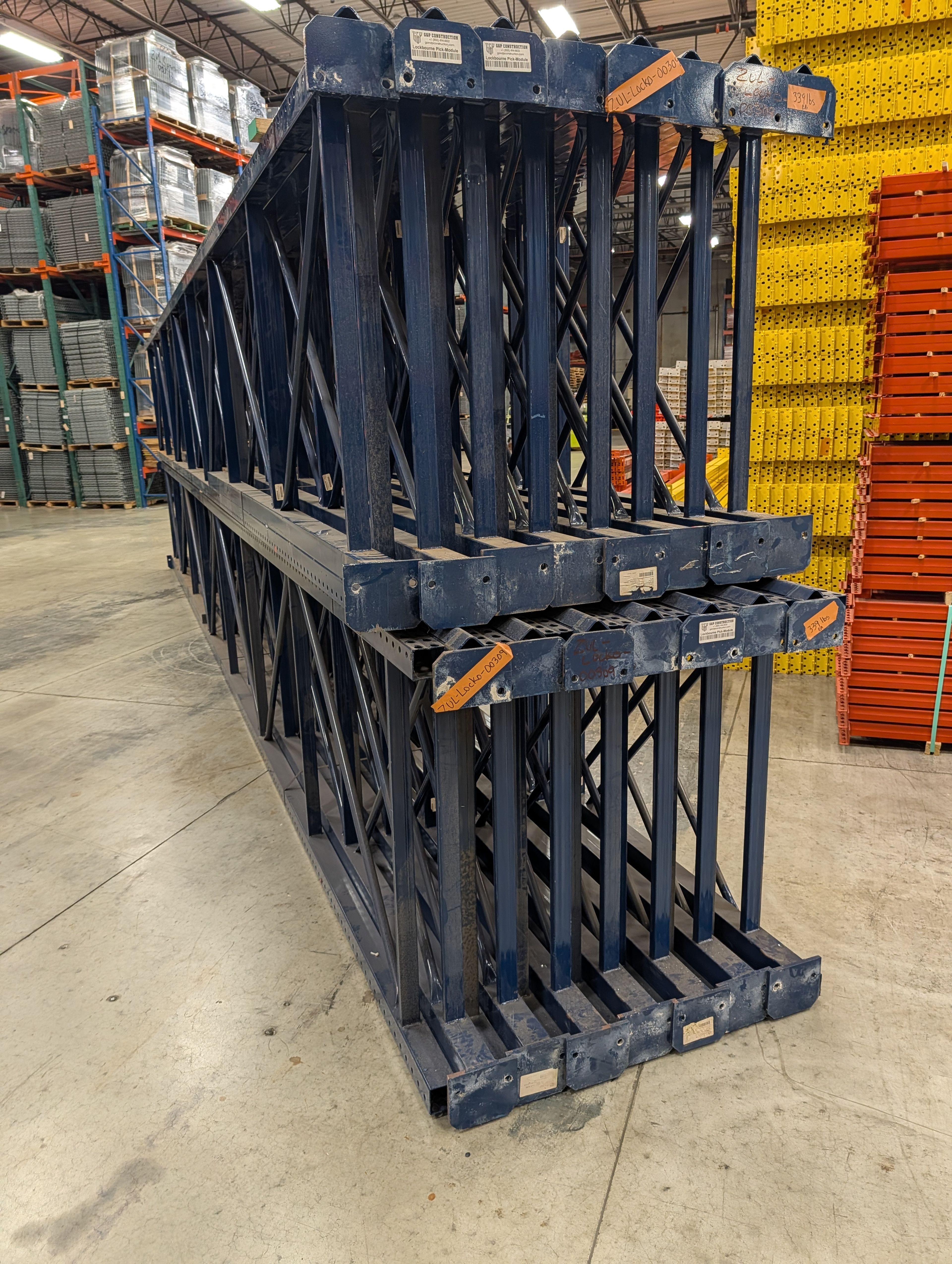 Upright Frame - 46" x 29' - Teardrop - Single Reinforced - Document 2