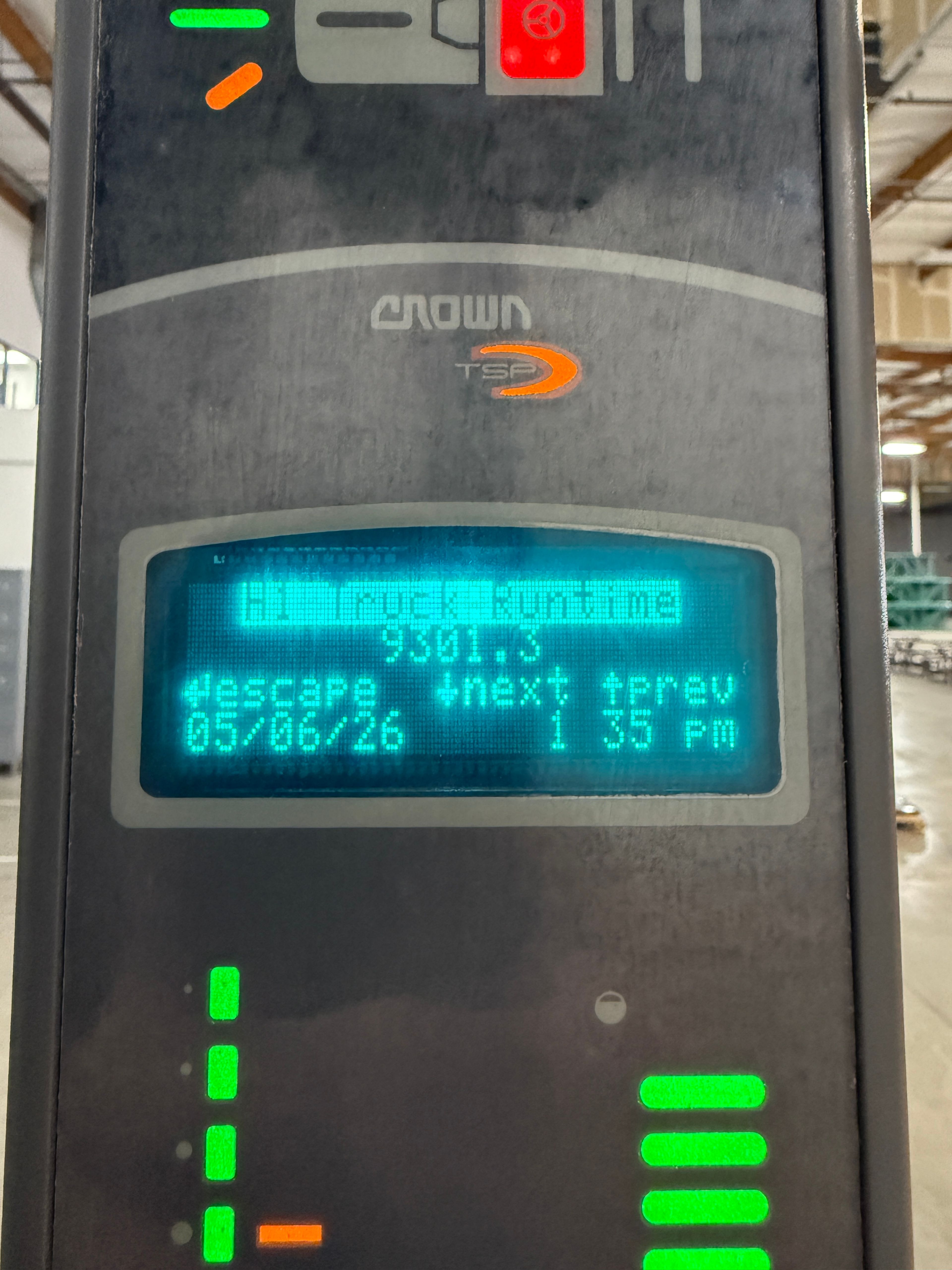 Crown TSP6000-30 Turret Truck - 3000 lb Capacity Very Narrow Aisle Forklift - Document 10