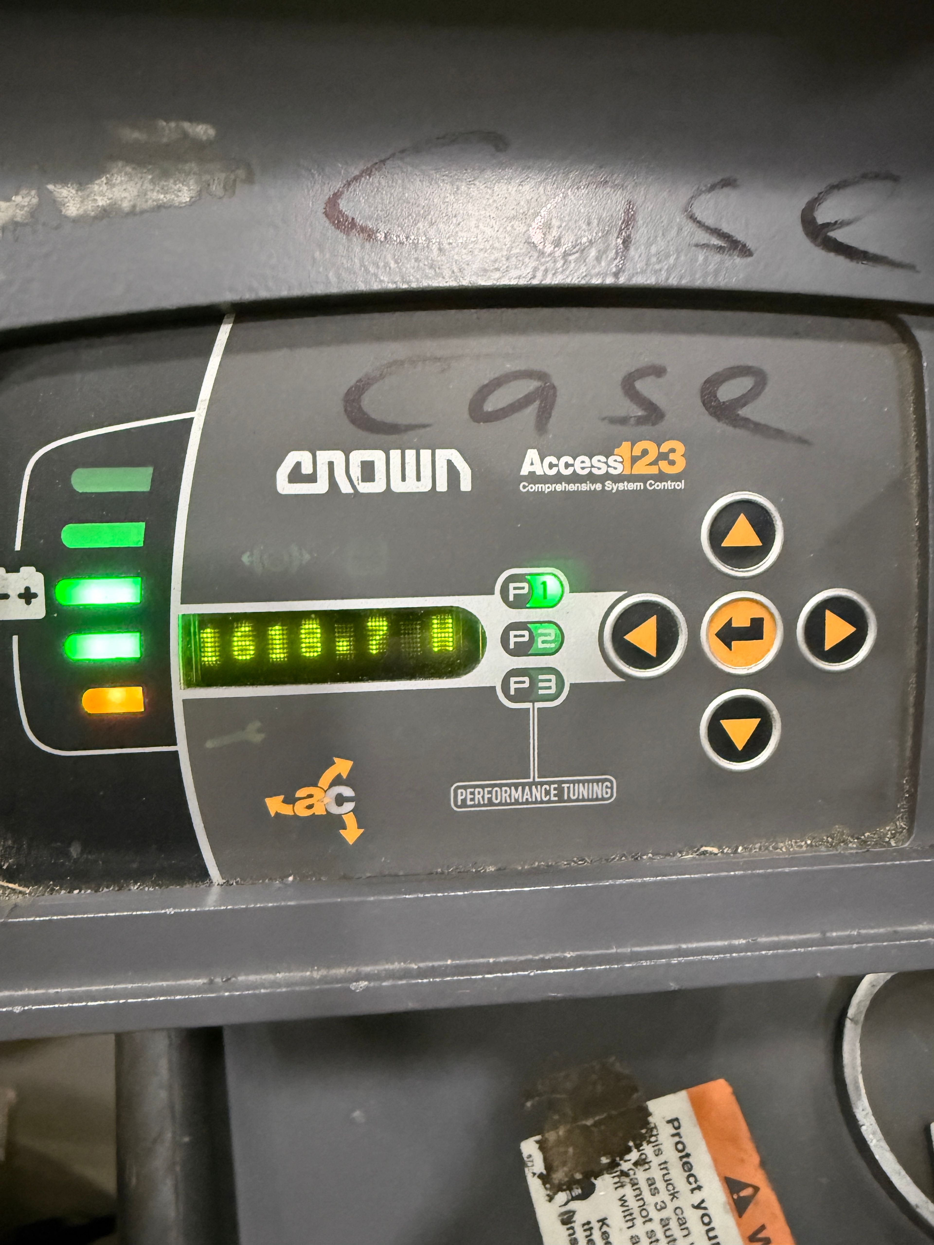 Crown Single Walkie Rider - Model PR4500-60 - Document 7