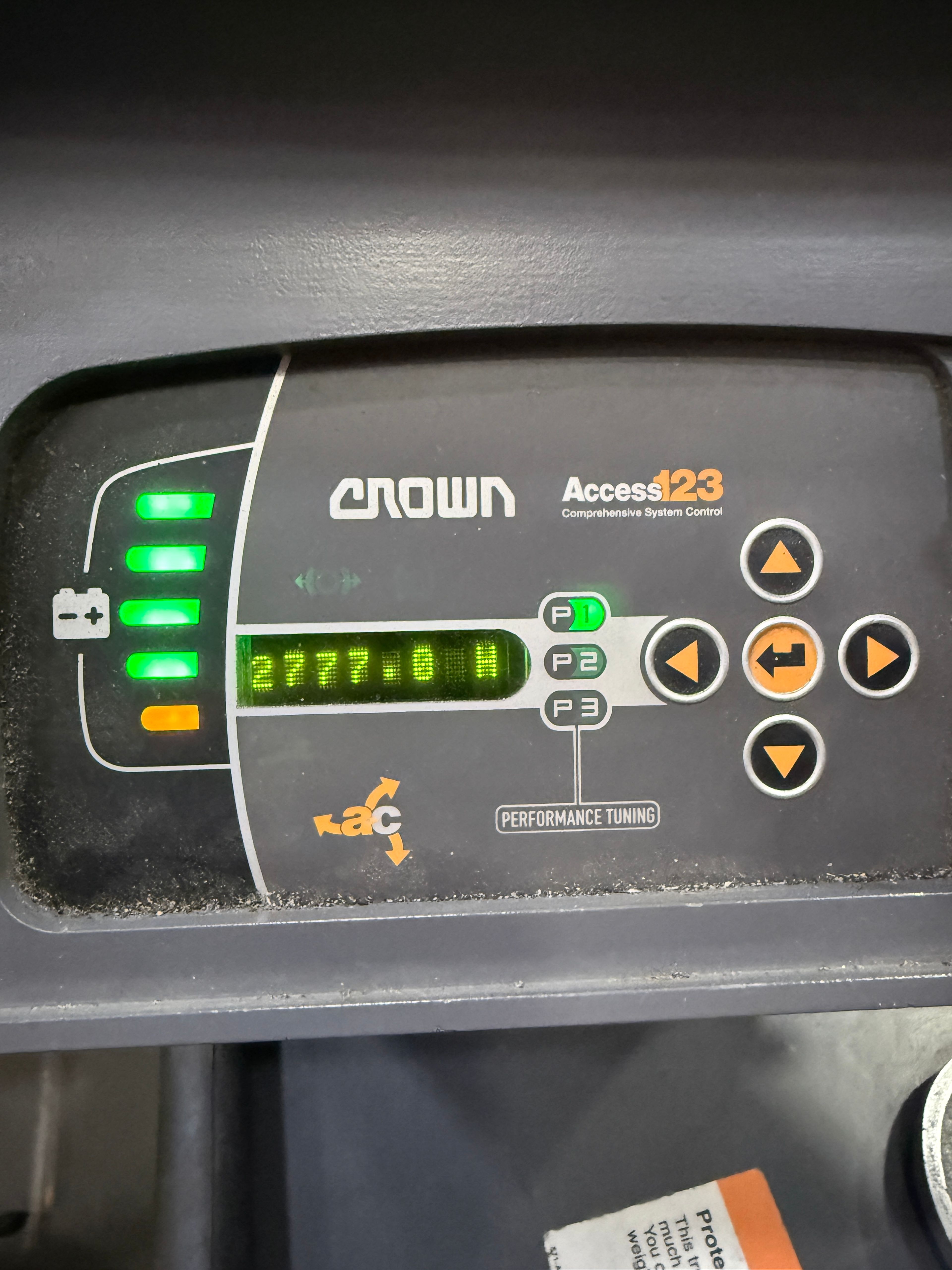 Crown Single Walkie Rider - Model PR4500-60 - Document 8