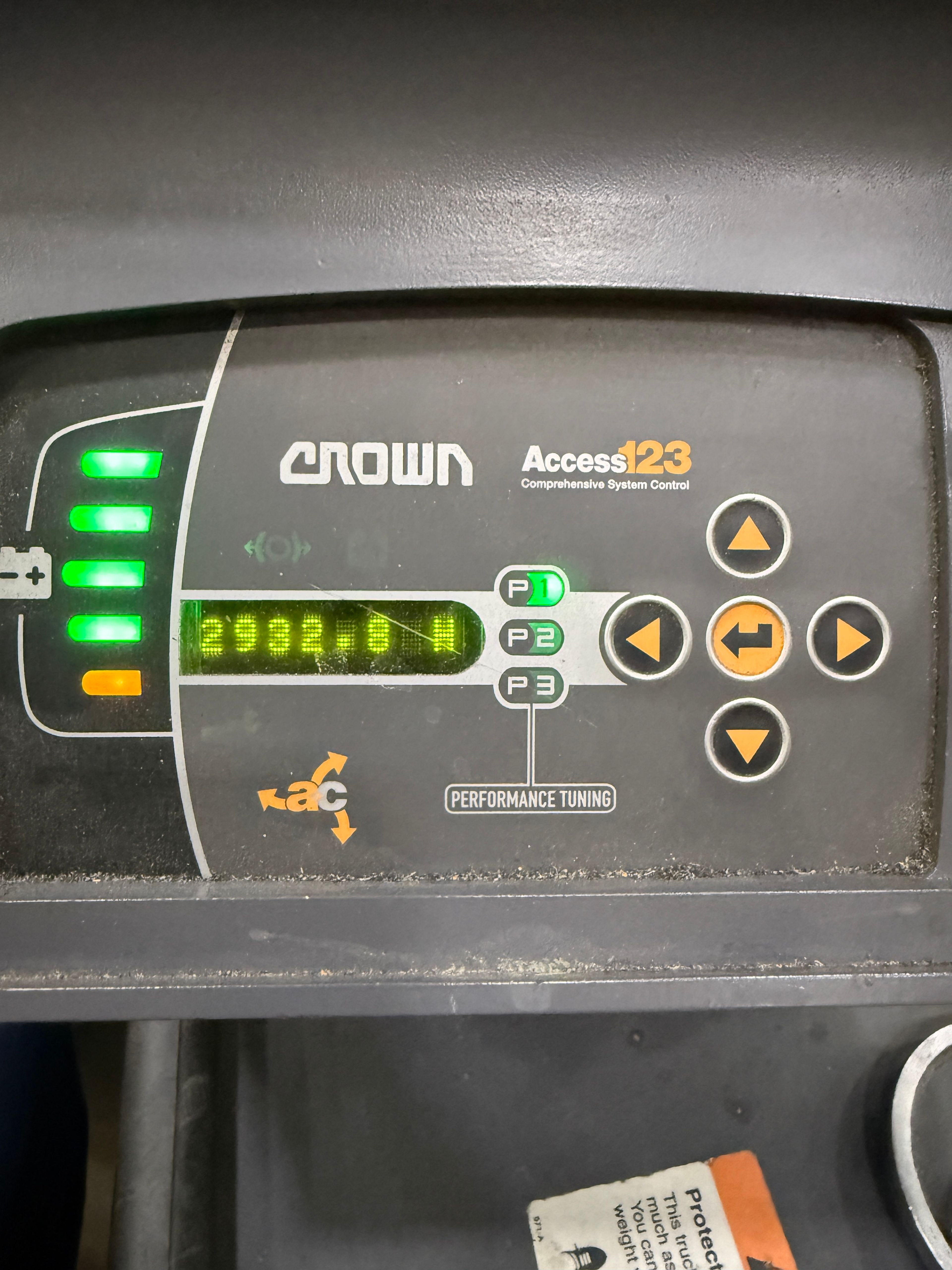 Crown Single Walkie Rider - Model PR4500-60 - Document 8