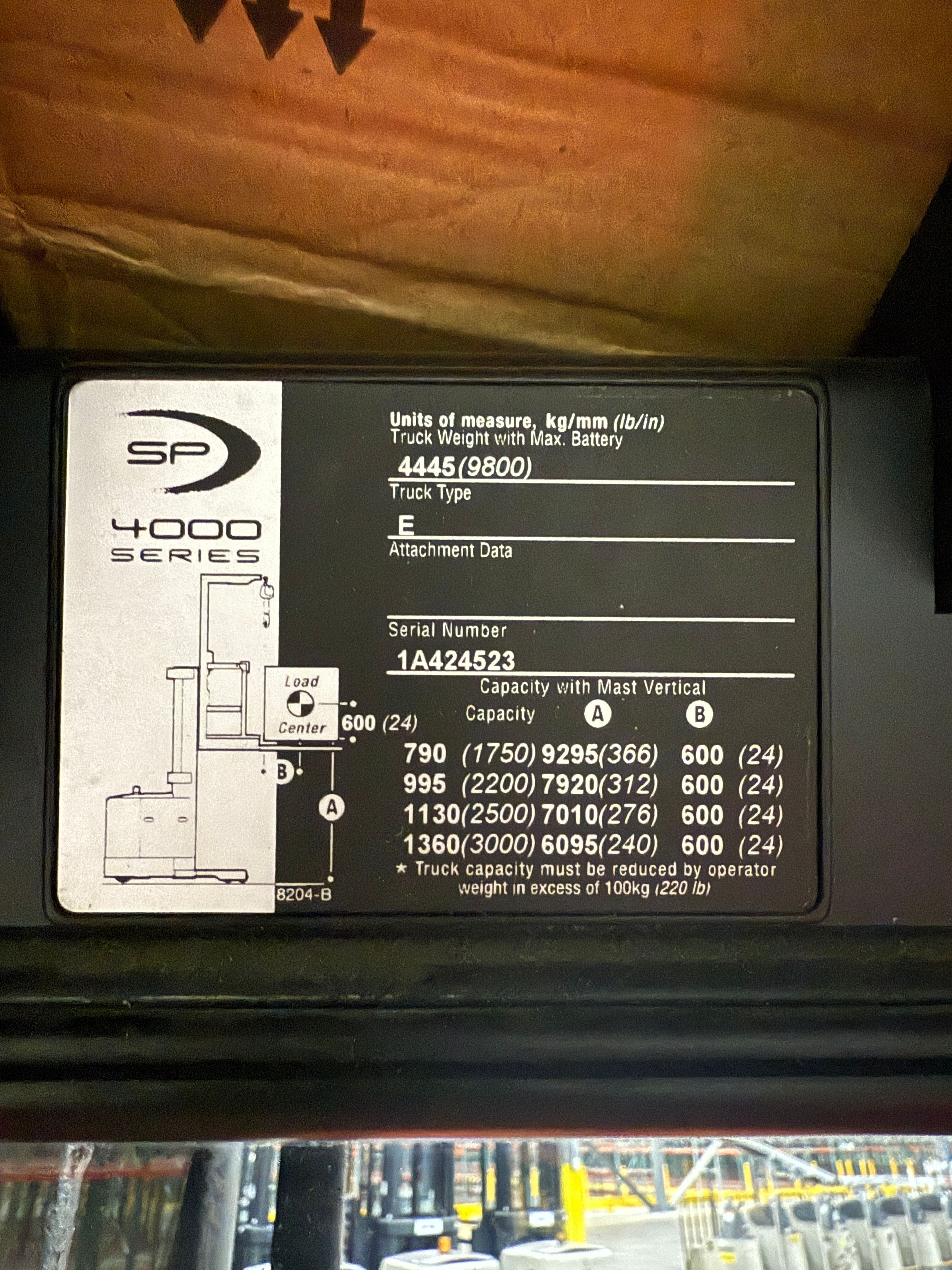 Crown Order Picker - SP-4000 - Document 8