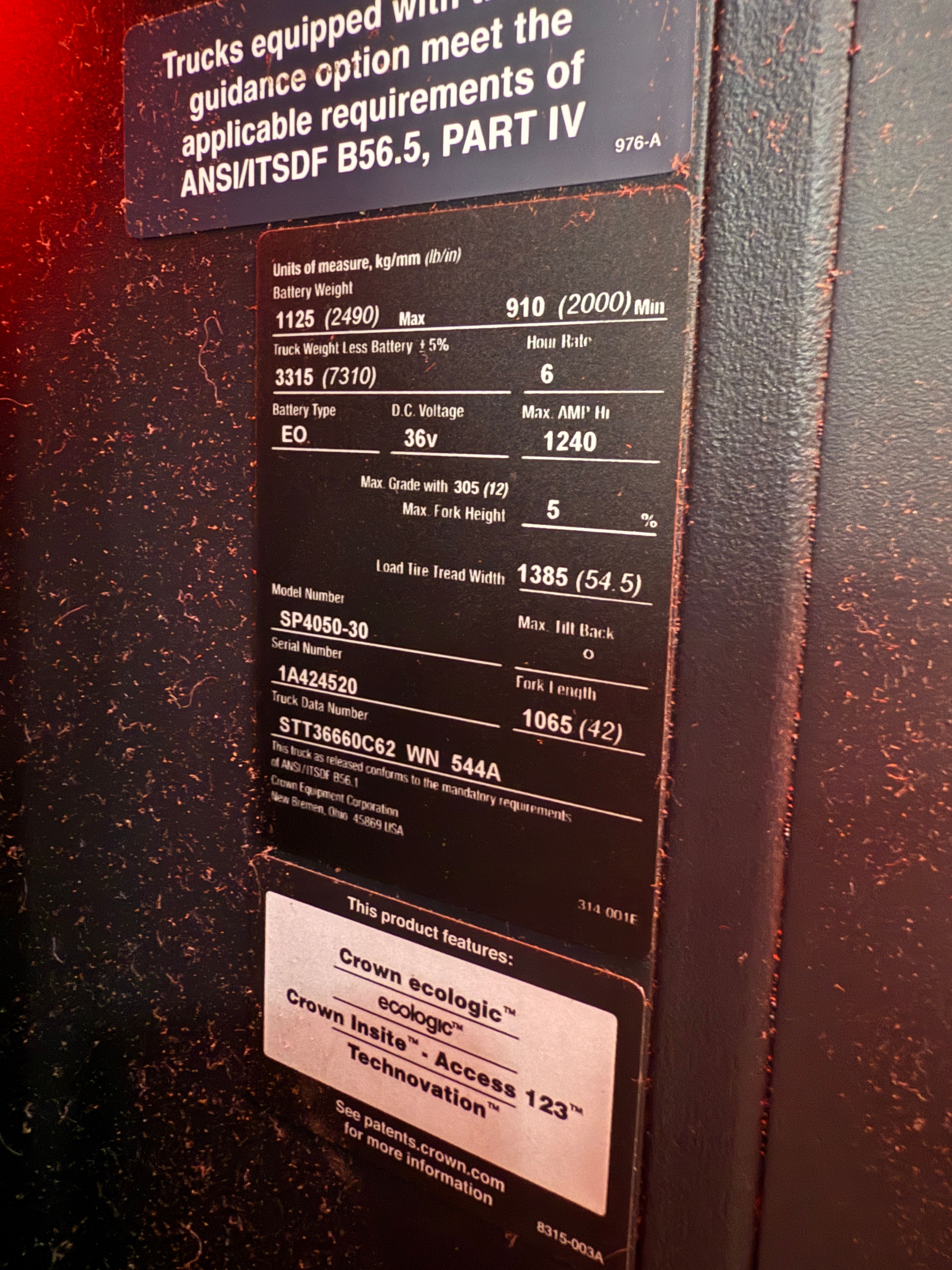 Crown Order Picker - SP-4000 - Document 7