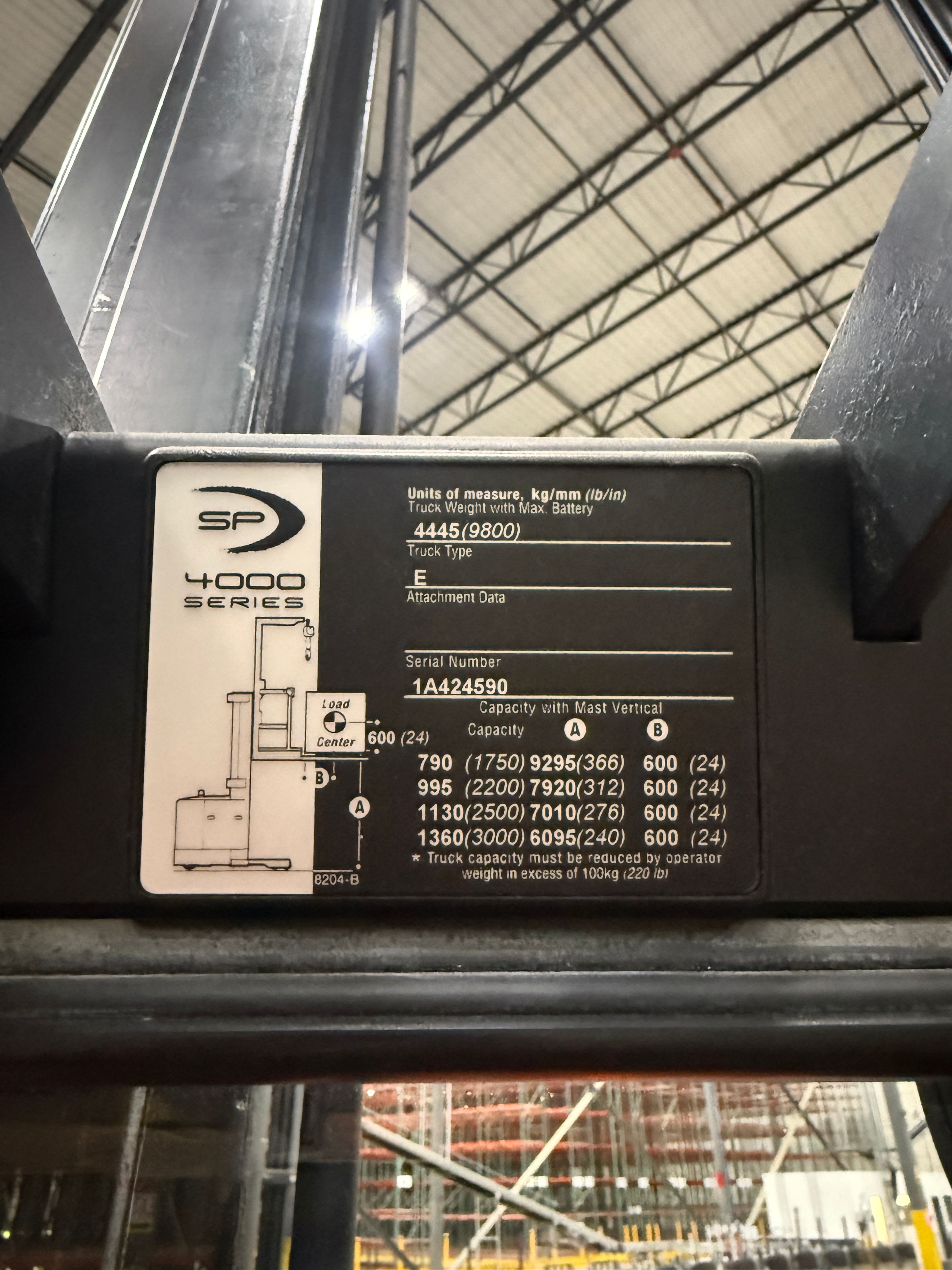 Crown Order Picker - SP-4000 - Document 8