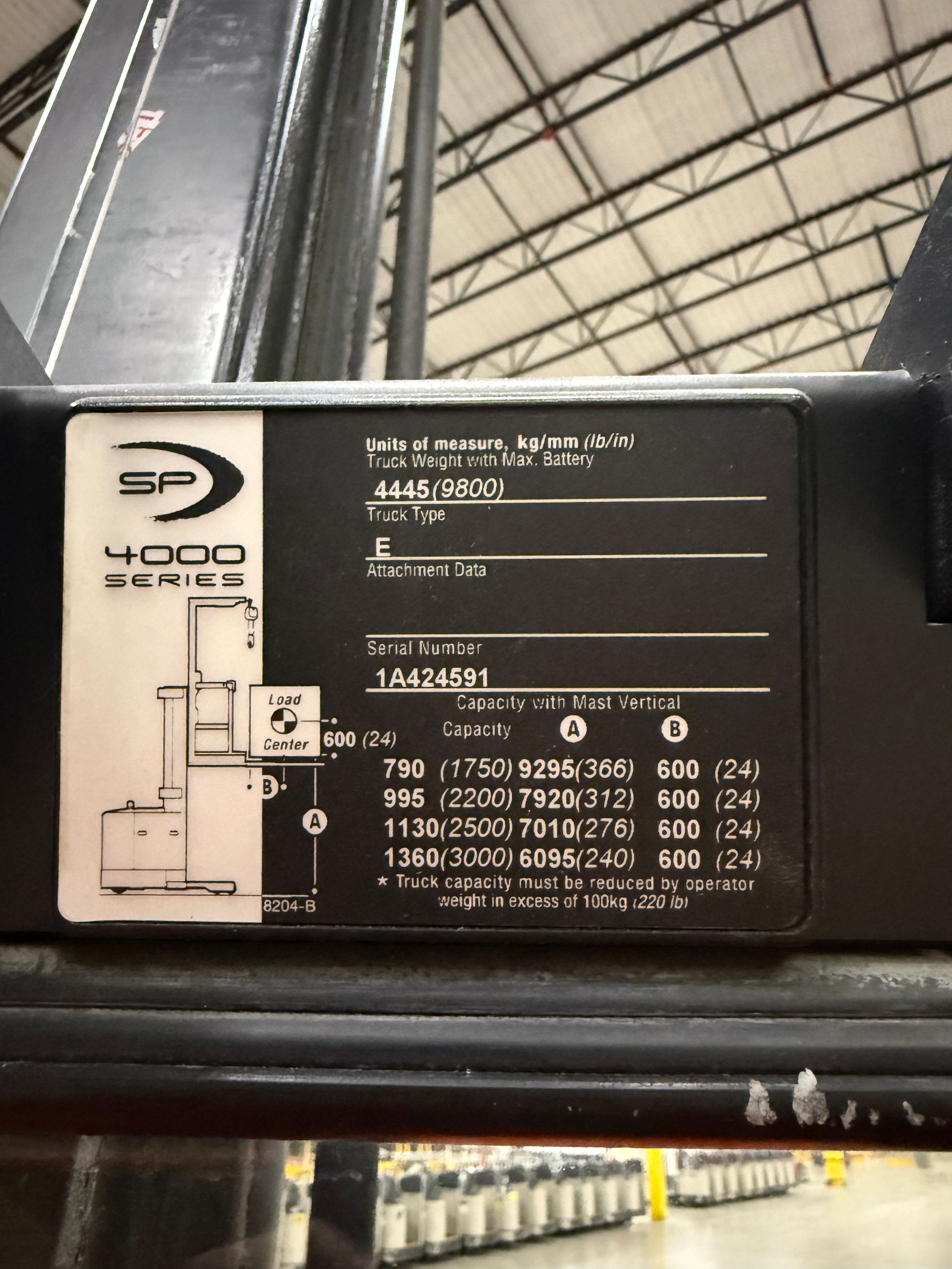 Crown Order Picker - SP-4000 - Document 8