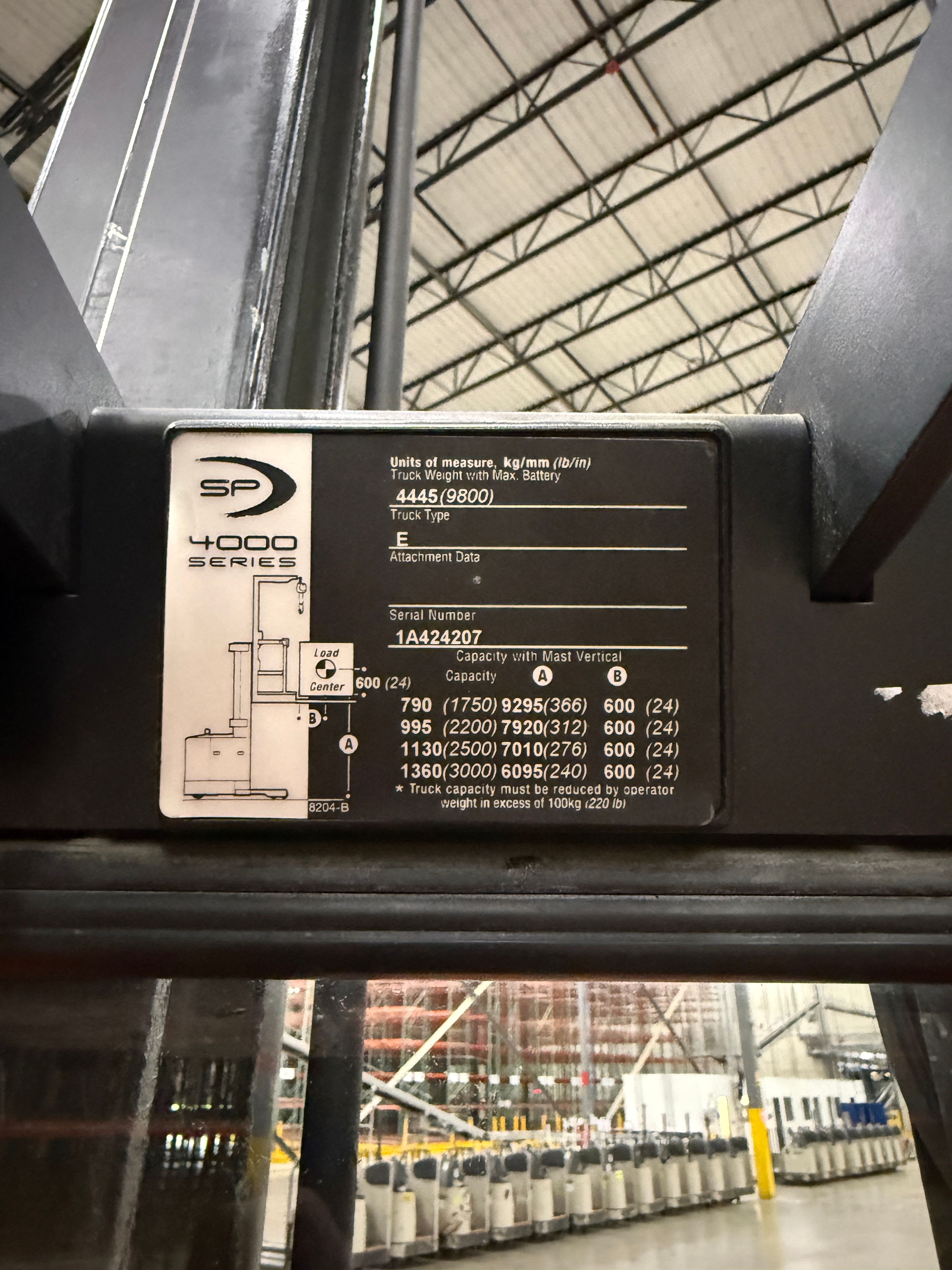 Crown Order Picker - SP-4000 - Document 8
