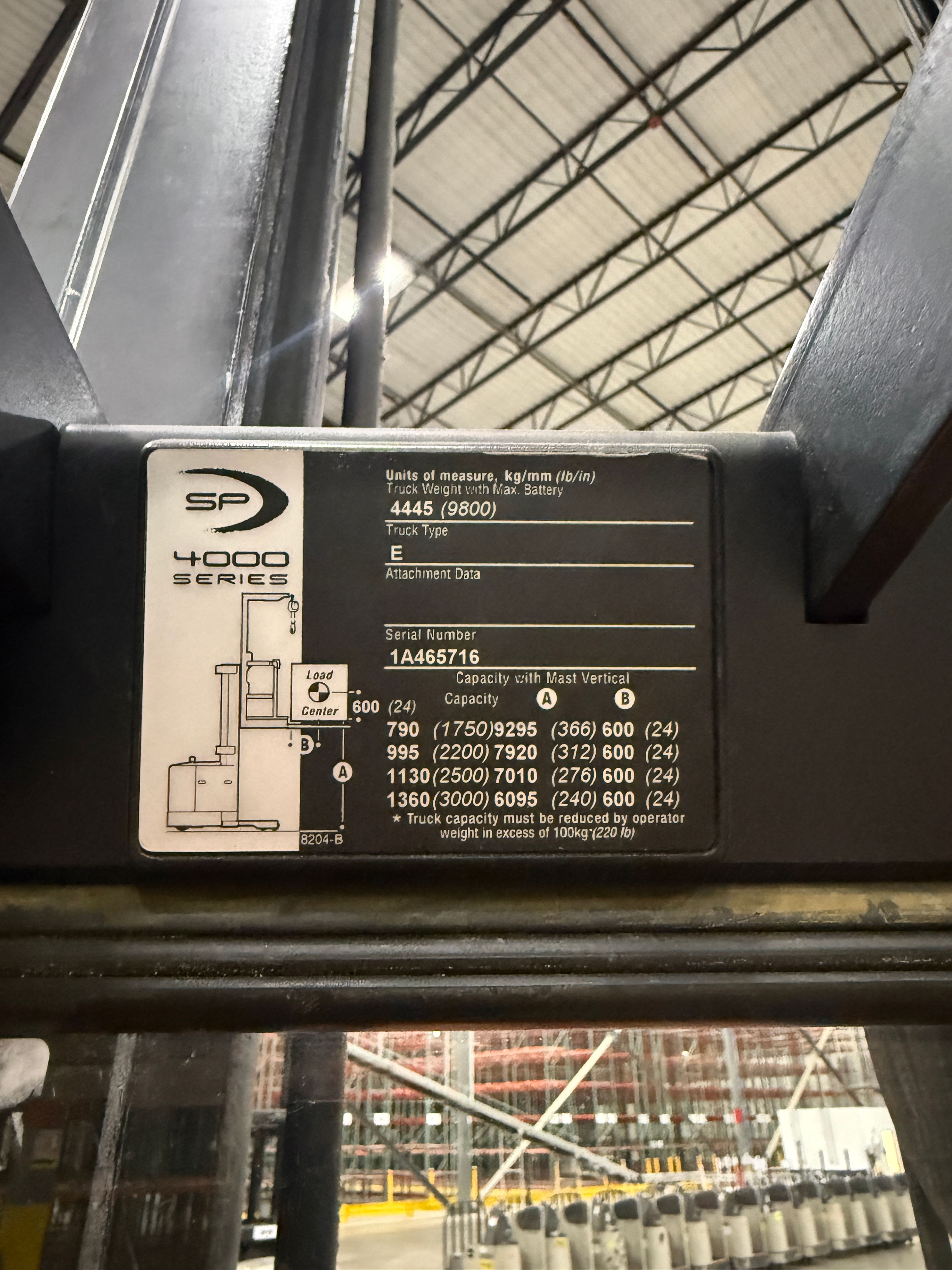 Crown Order Picker - SP-4000 - Document 8