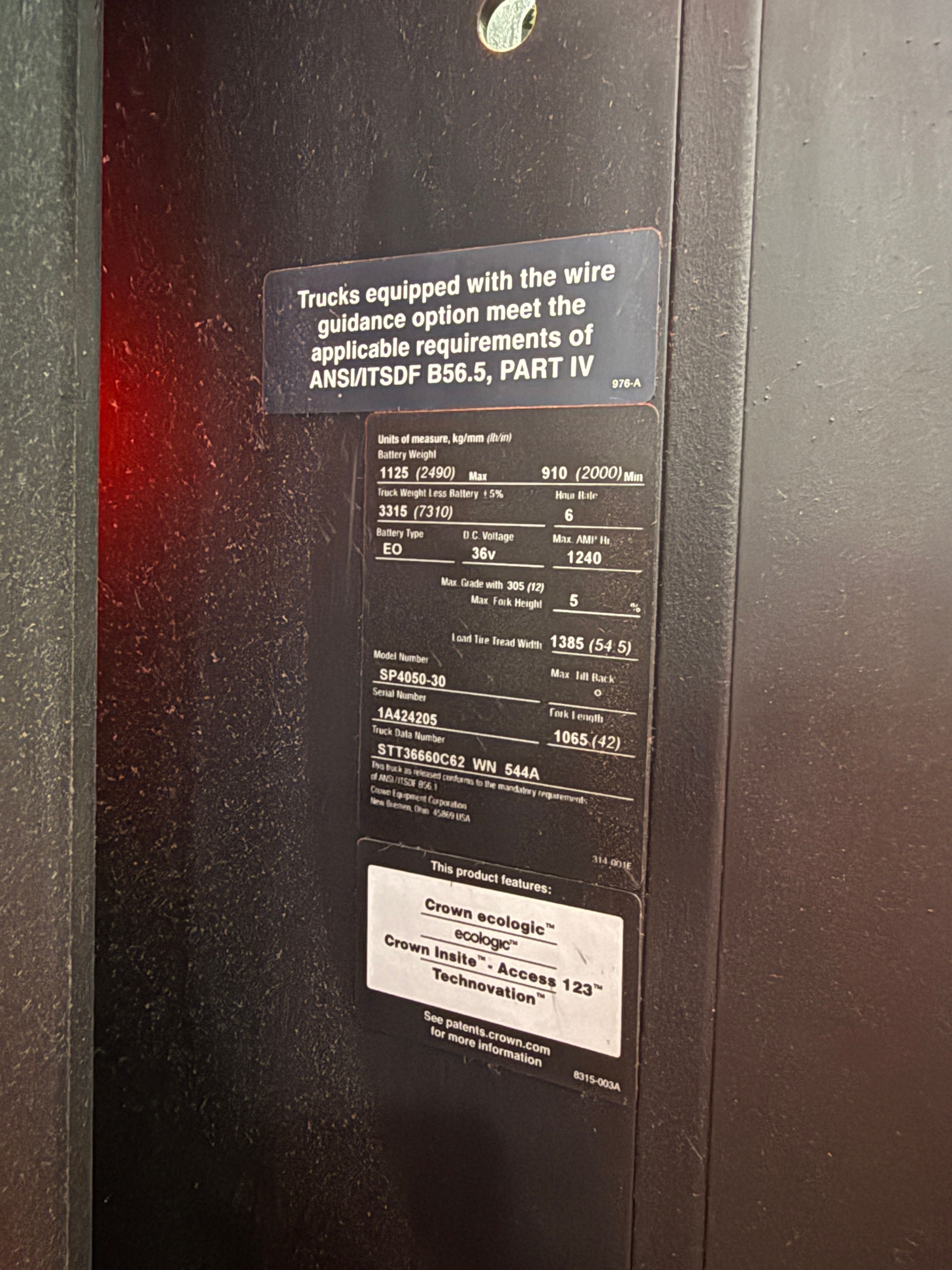 Crown Order Picker - SP-4000 - Document 7