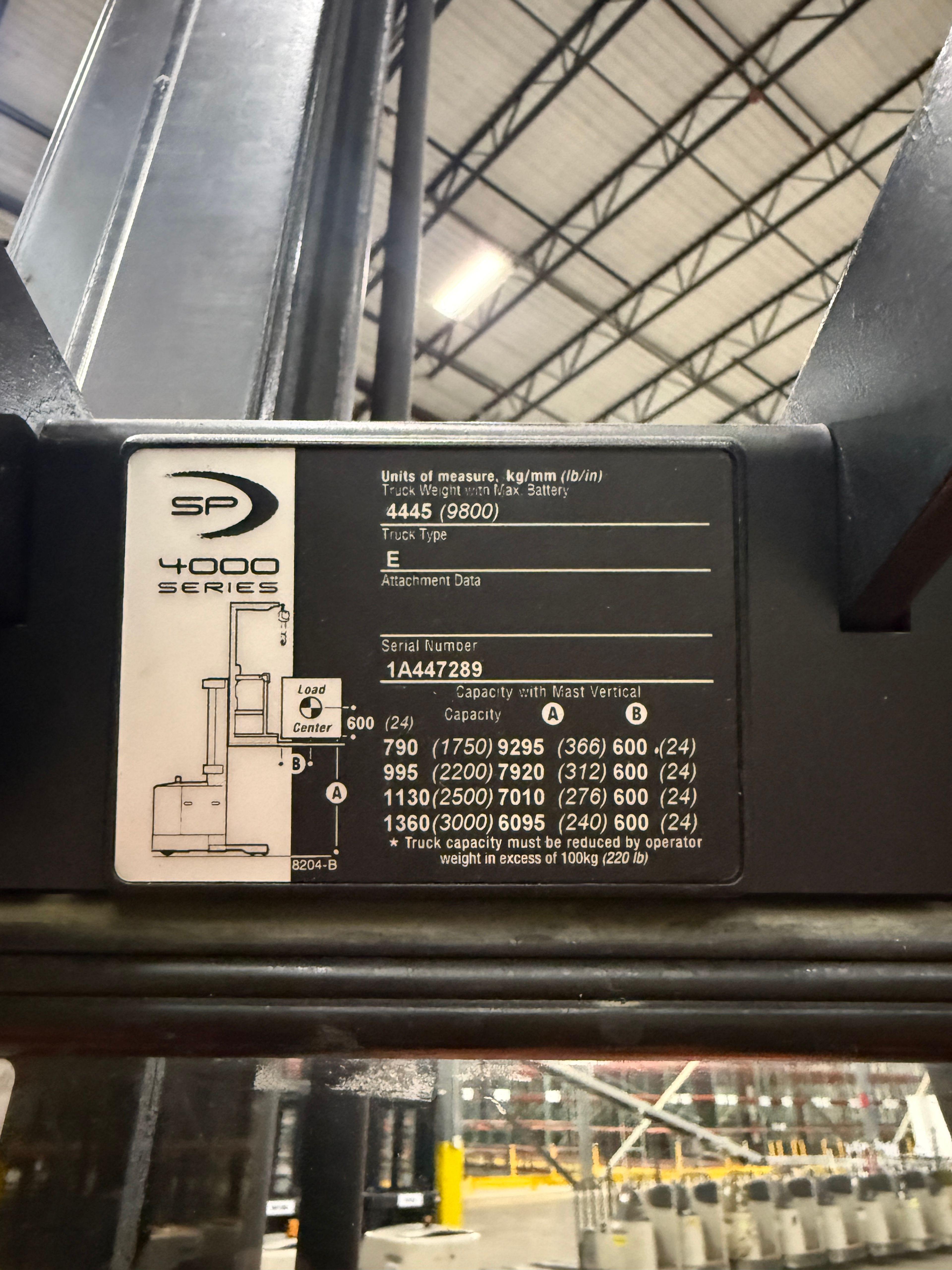 Crown Order Picker - SP-4000 - Document 7
