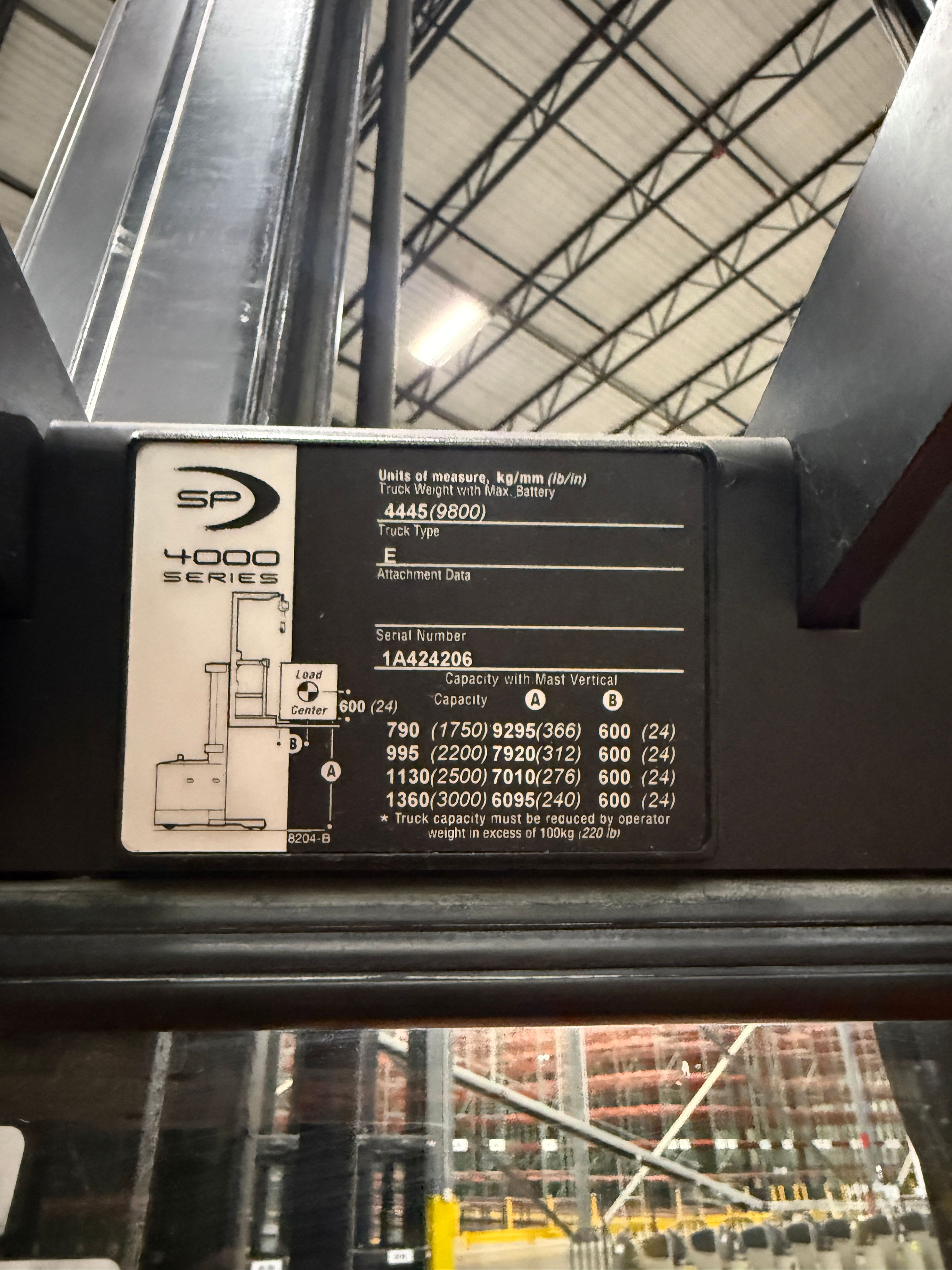 Crown Order Picker - SP-4000 - Document 9