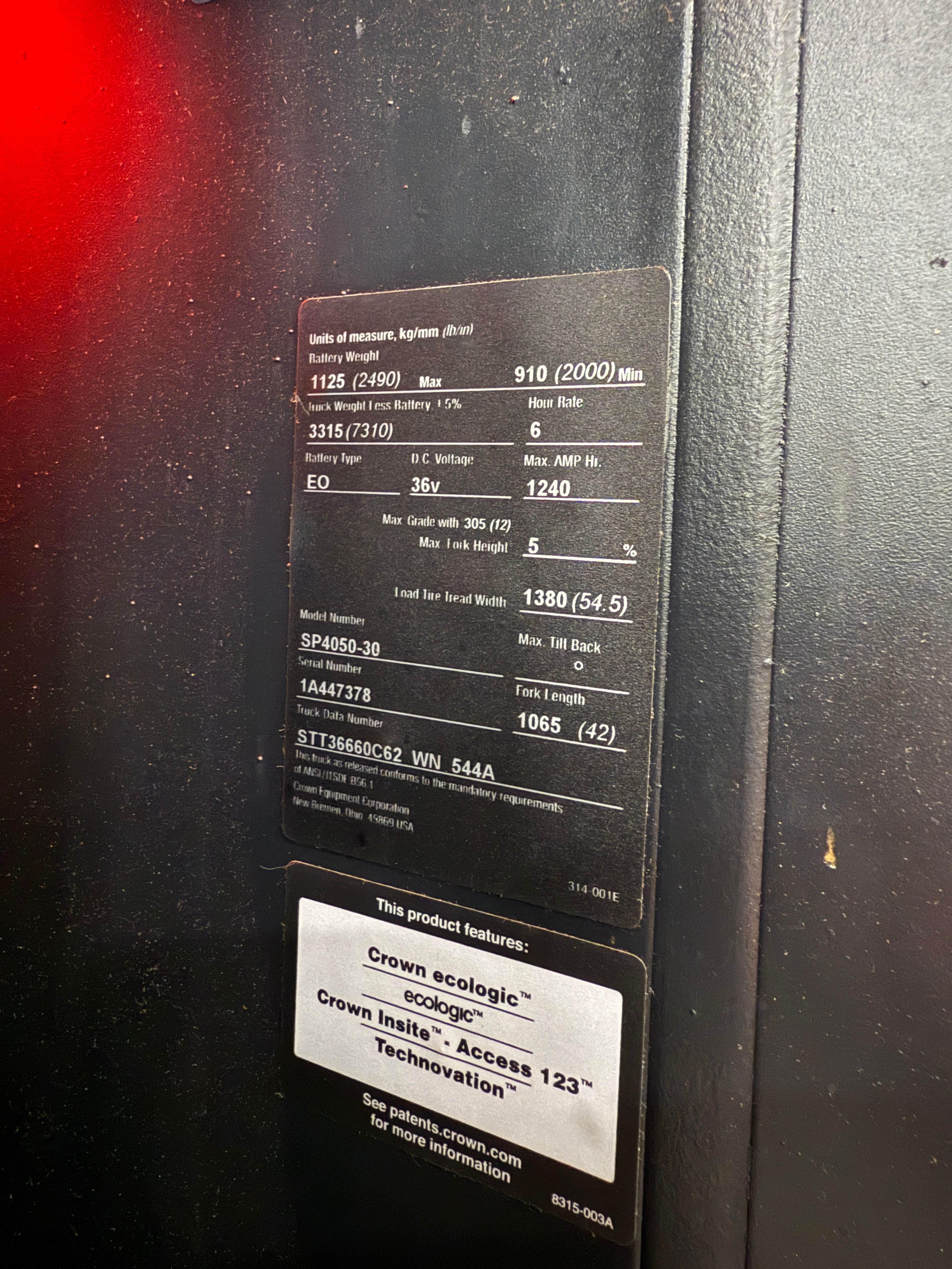 Crown Order Picker - SP-4000 - Document 7