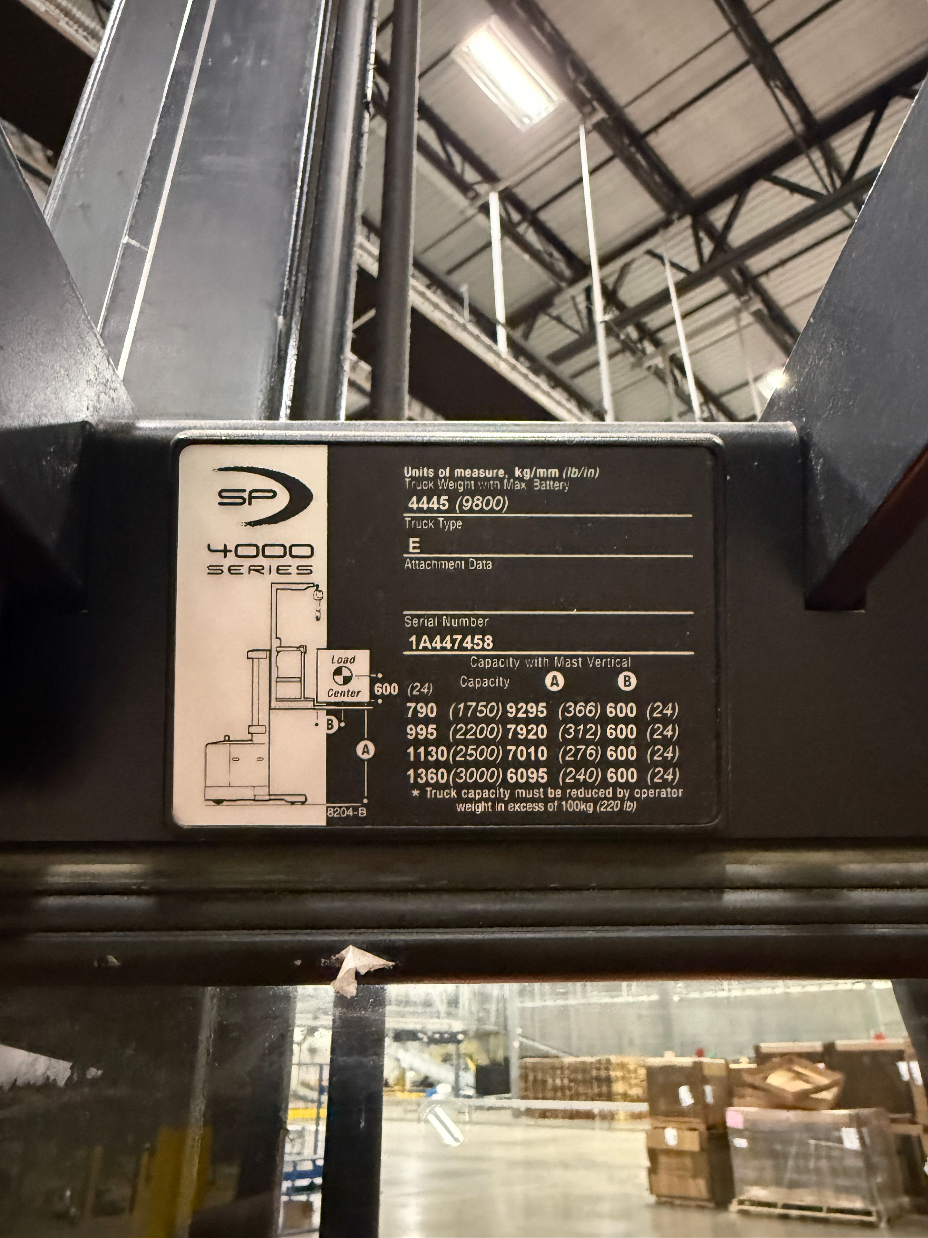 Crown Order Picker - SP-4000 - Document 8