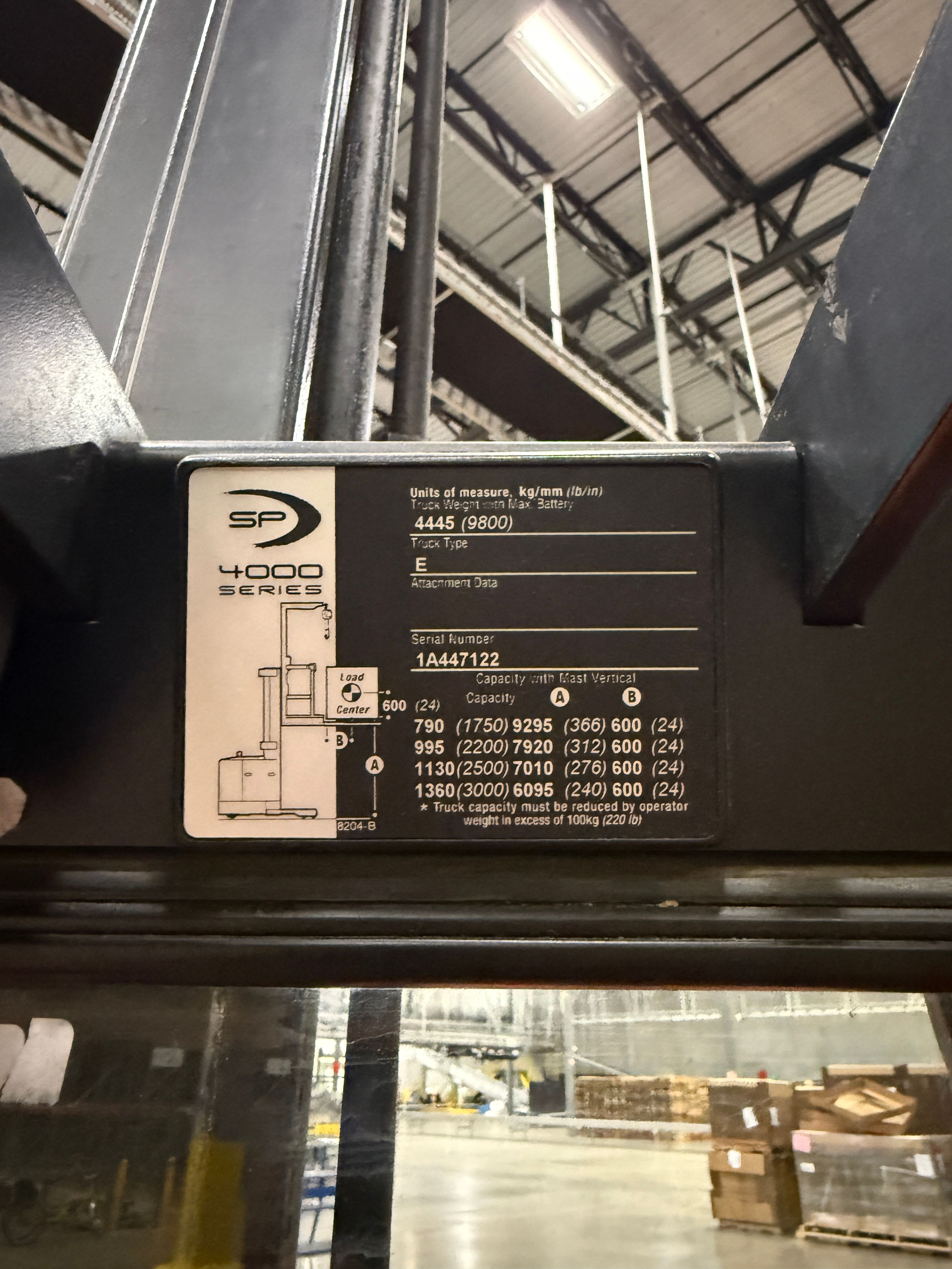 Crown Order Picker - SP-4000 - Document 8