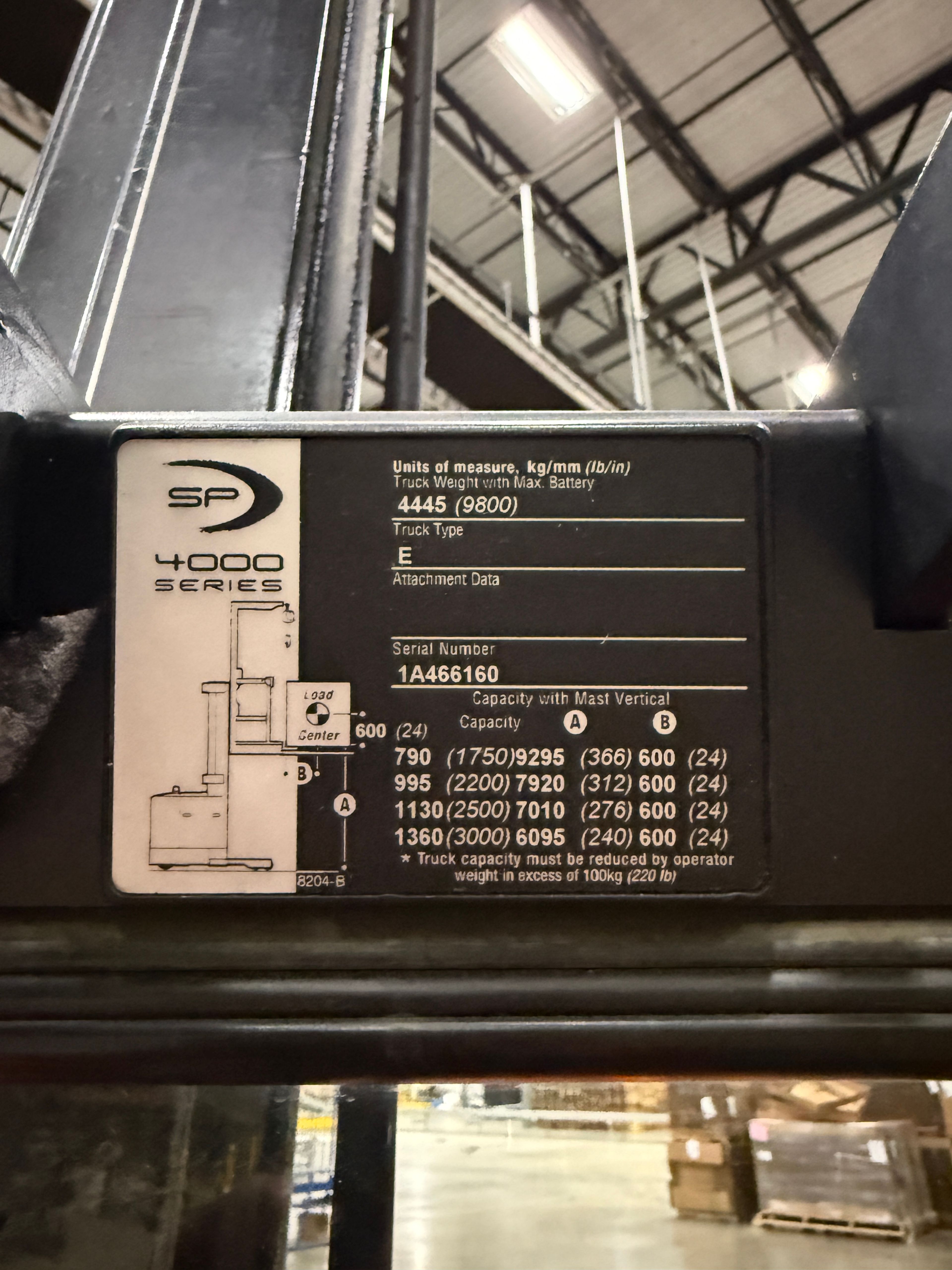 Crown Order Picker - SP-4000 - Document 8