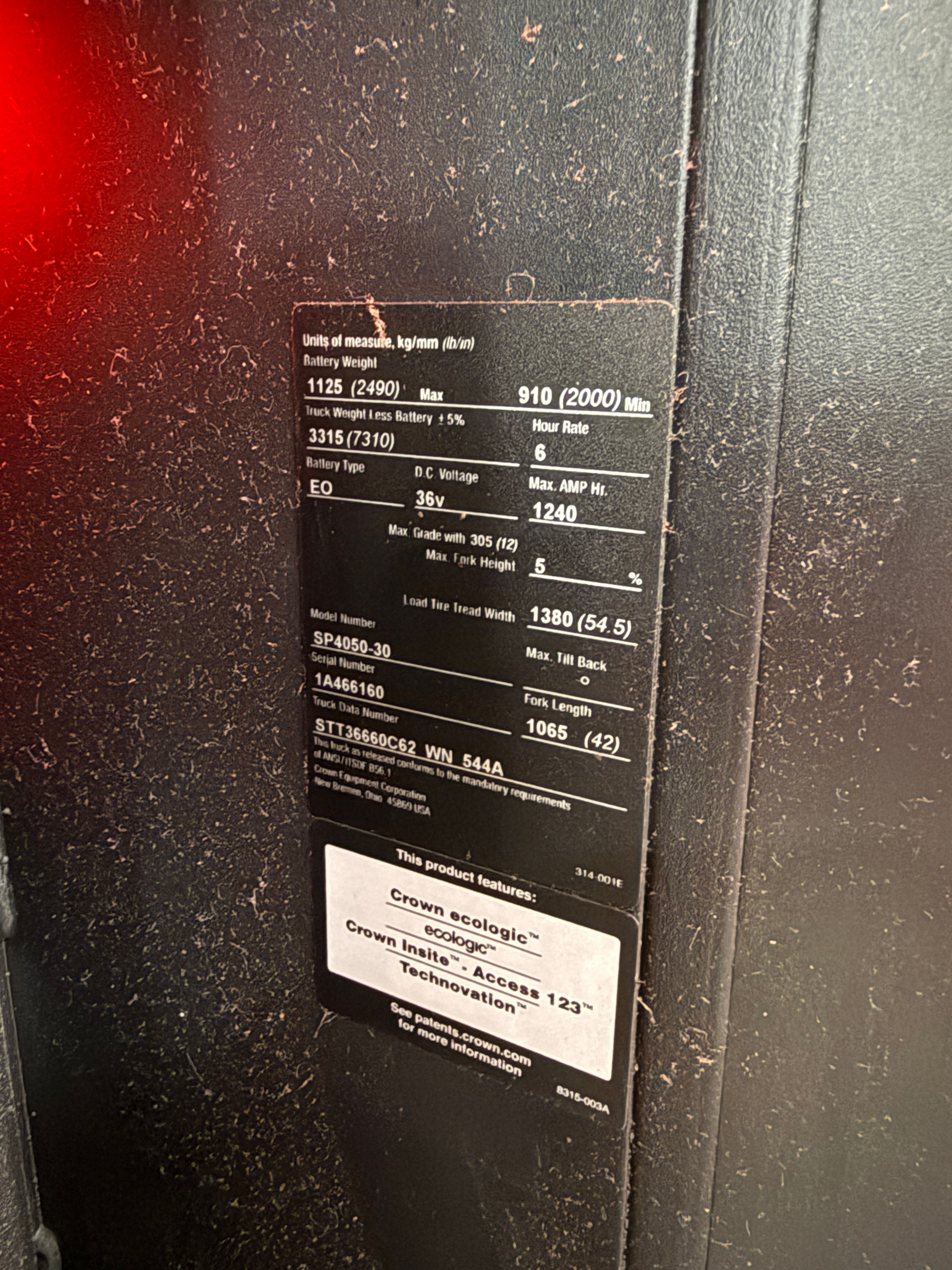 Crown Order Picker - SP-4000 - Document 7