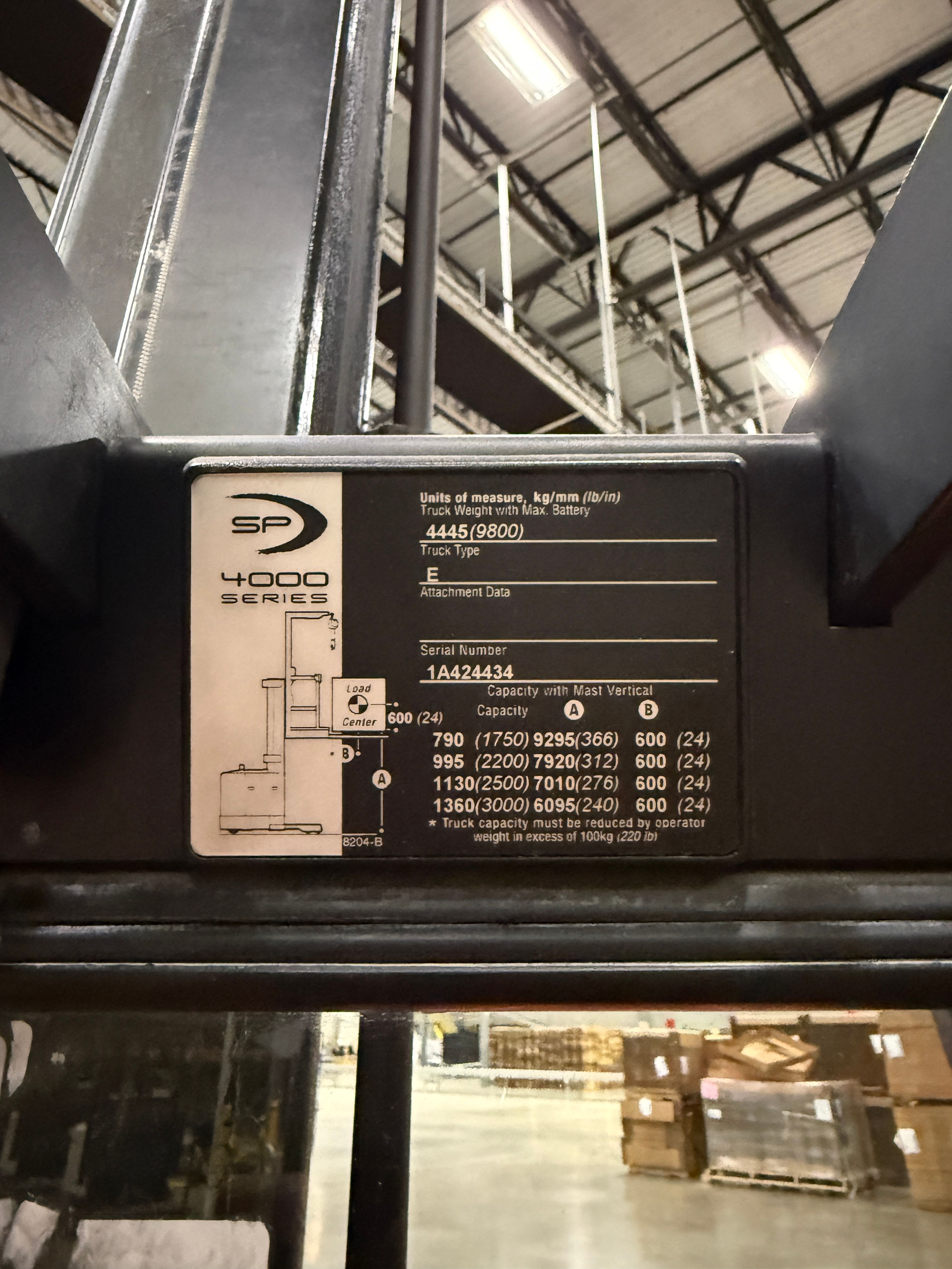Crown Order Picker - SP-4000 - Document 8