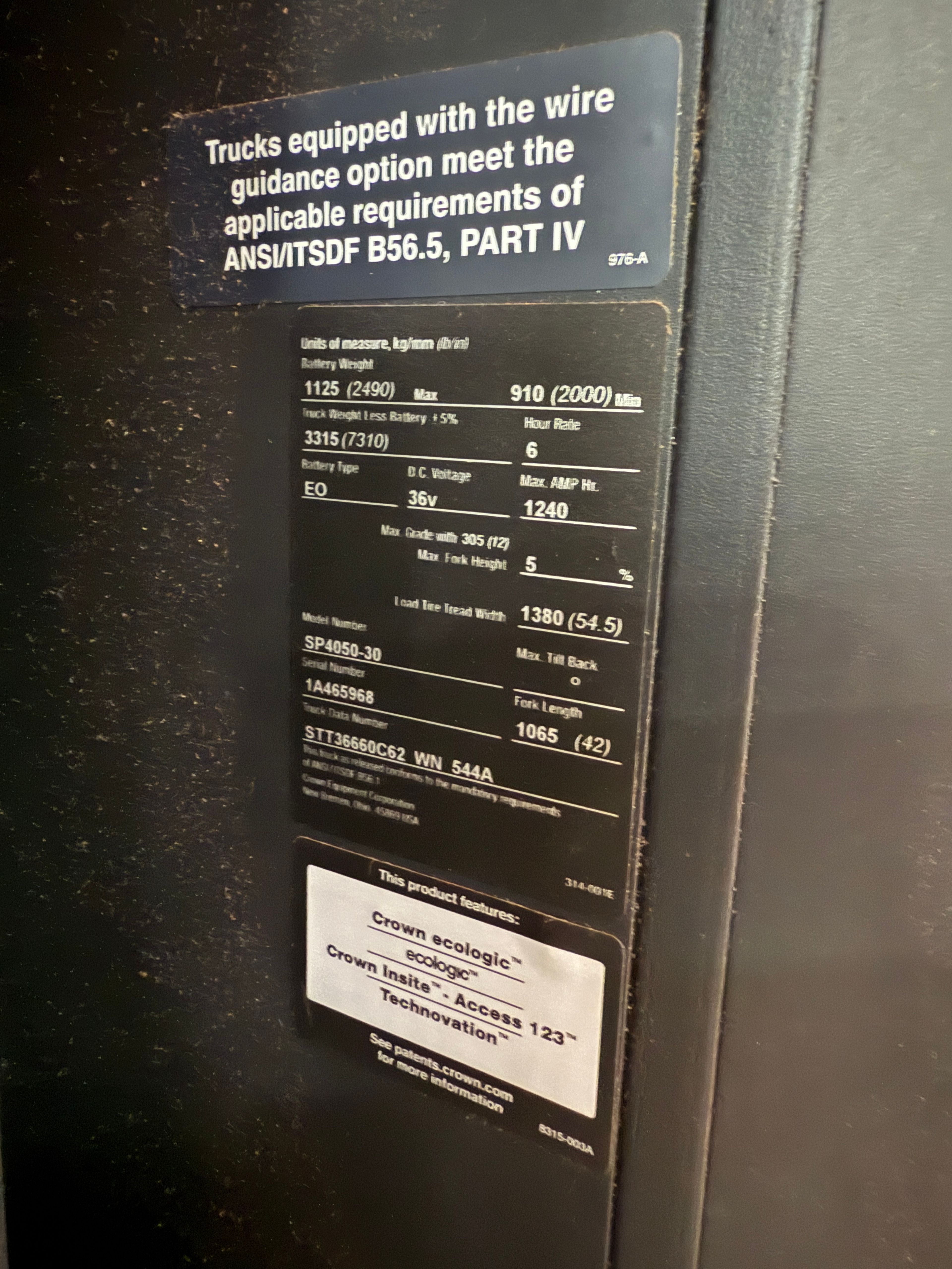 Crown Order Picker - SP-4000 - Document 7
