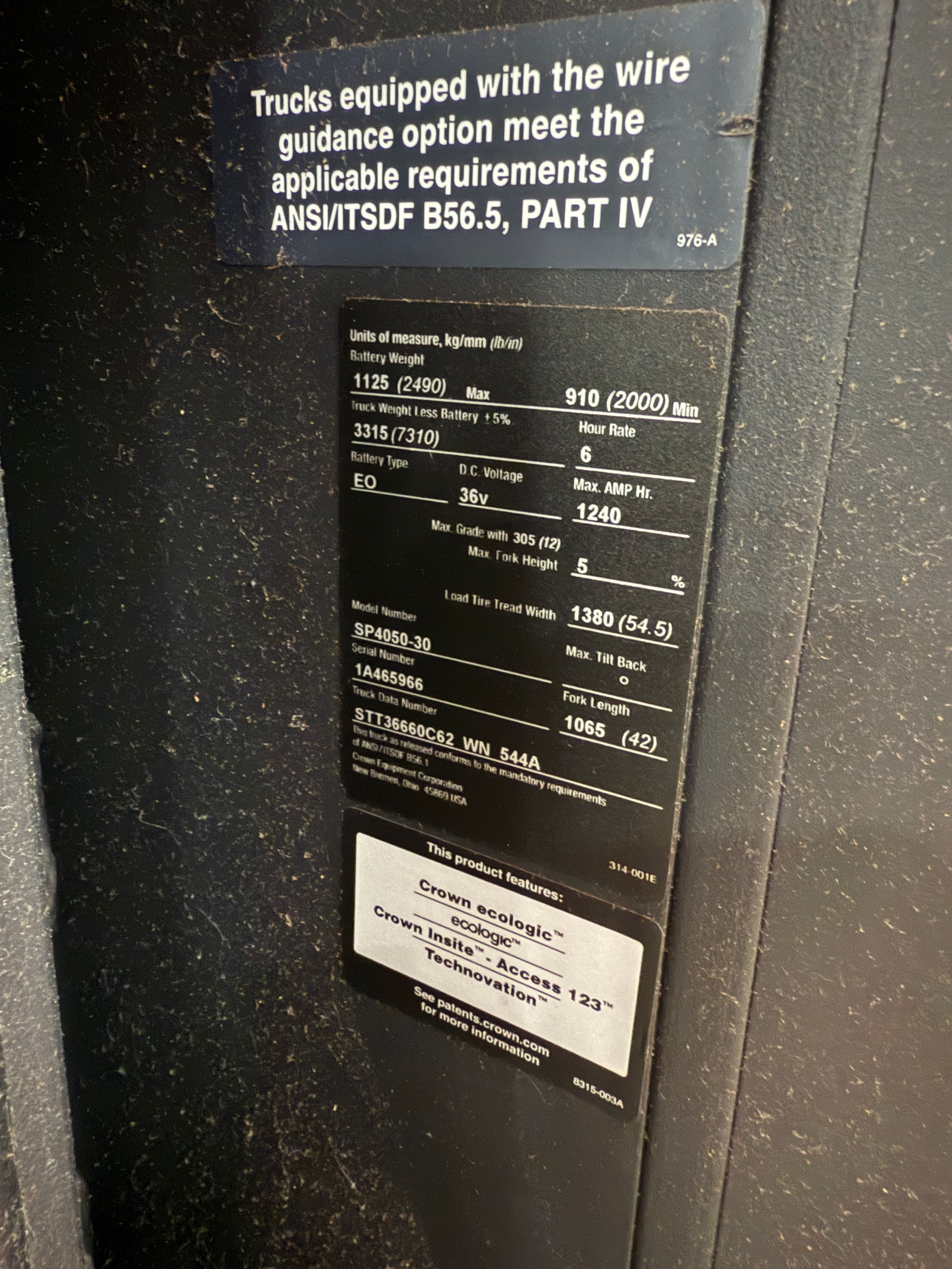 Crown Order Picker - SP-4000 - Document 7