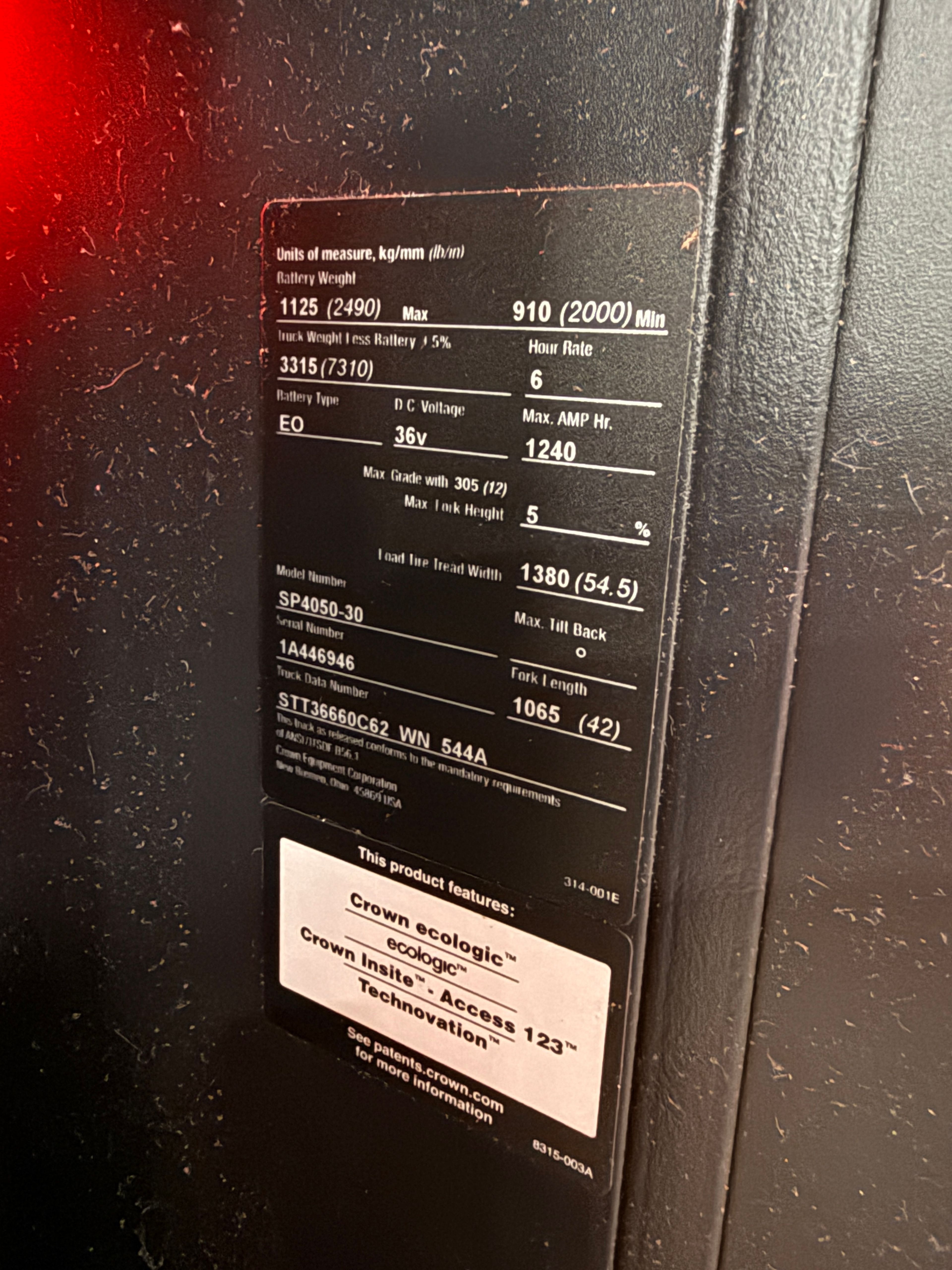 Crown Order Picker - SP-4000 - Document 7