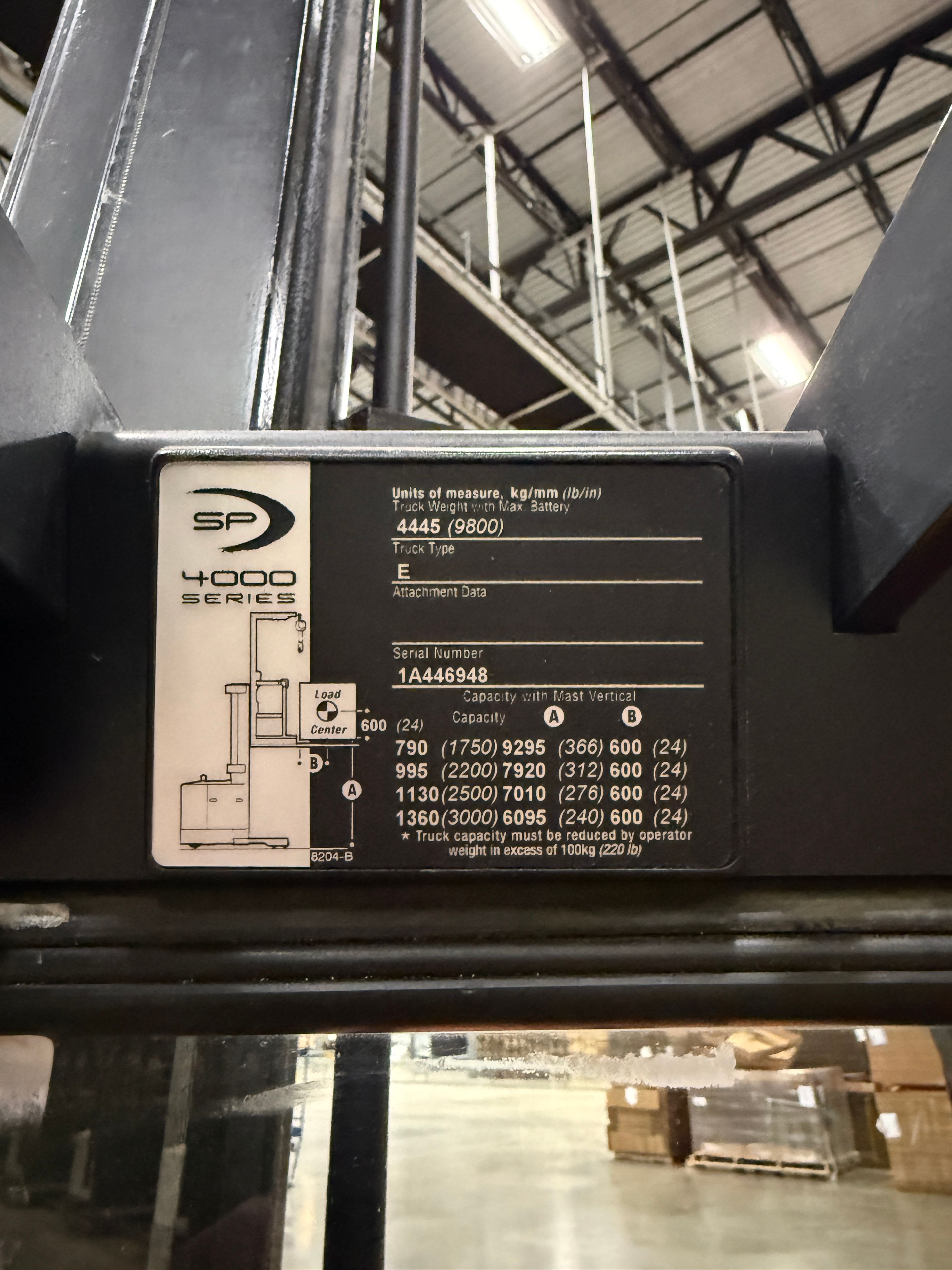 Crown Order Picker - SP-4000 - Document 8