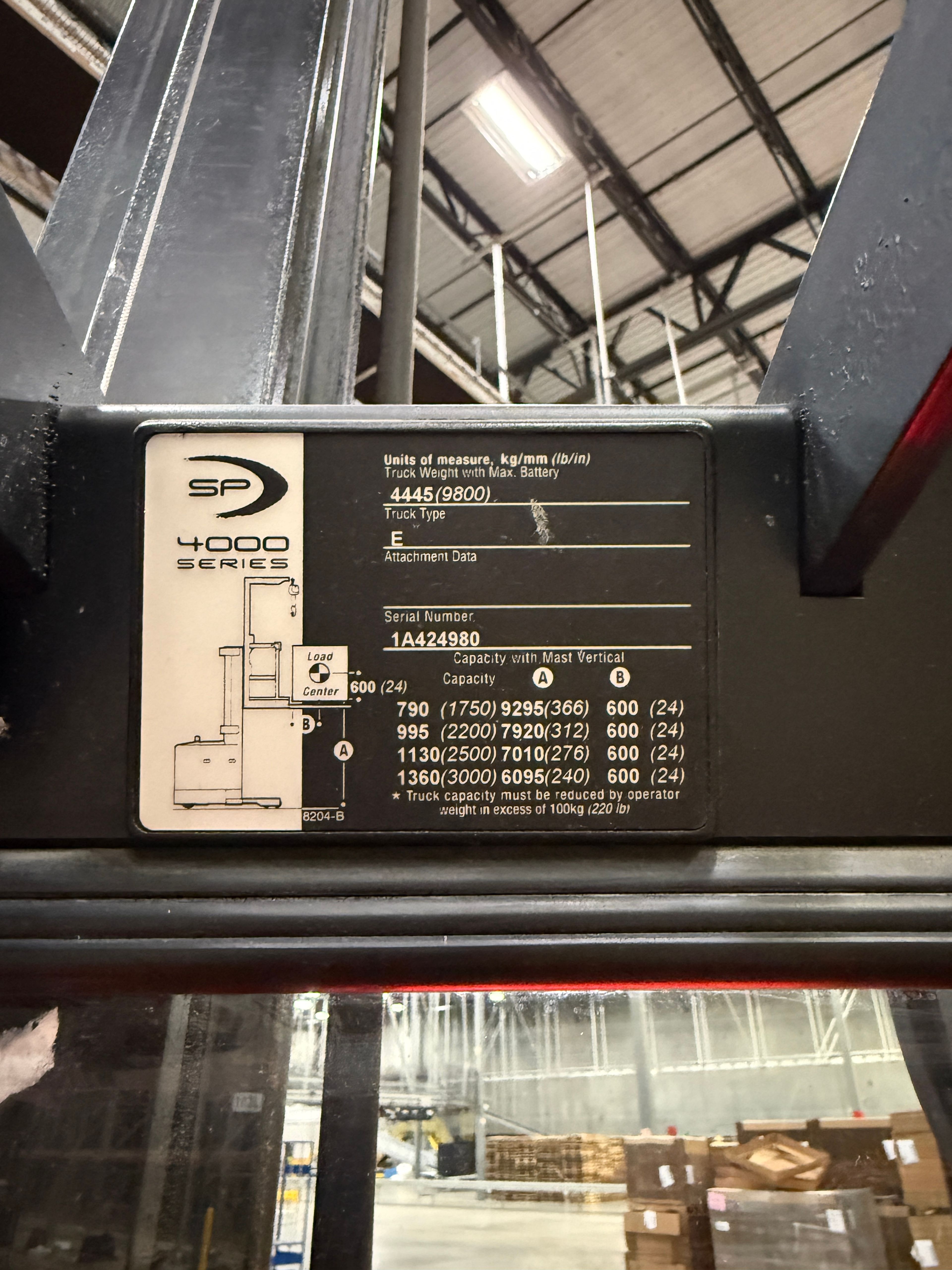 Crown Order Picker - SP-4000 - Document 8