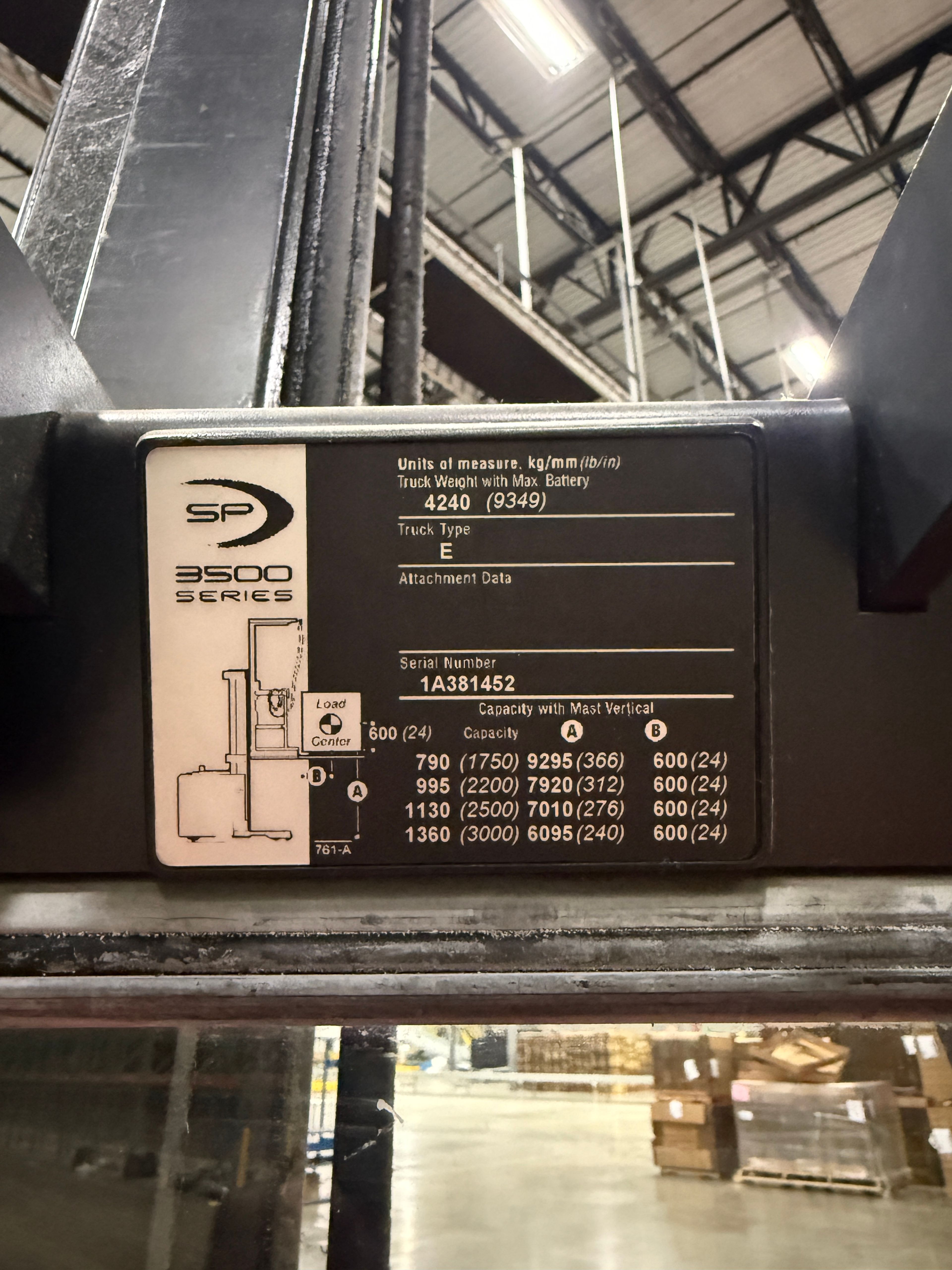 Crown Order Picker - SP-3500 - Document 8