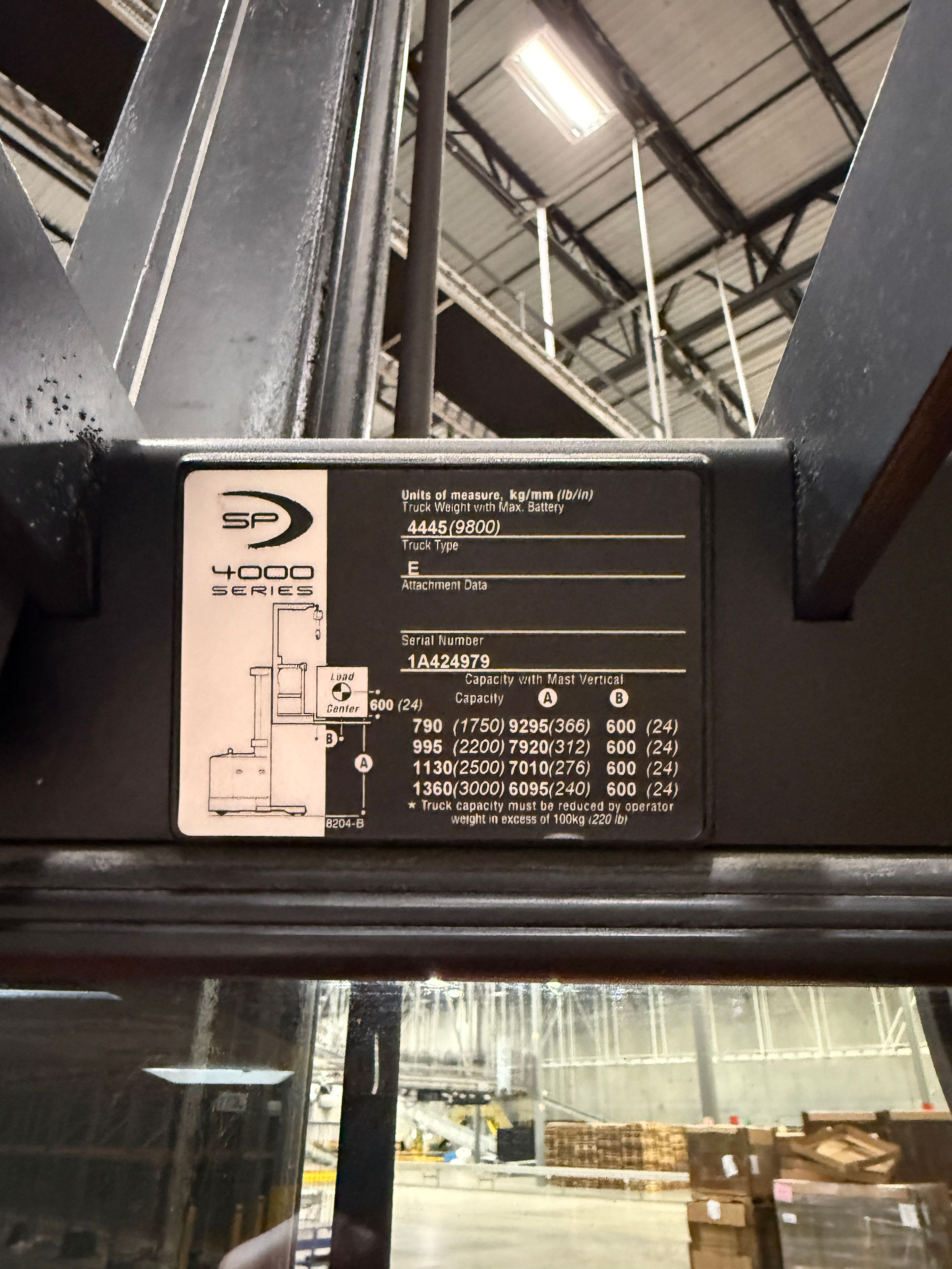 Crown Order Picker - SP-4000 - Document 8