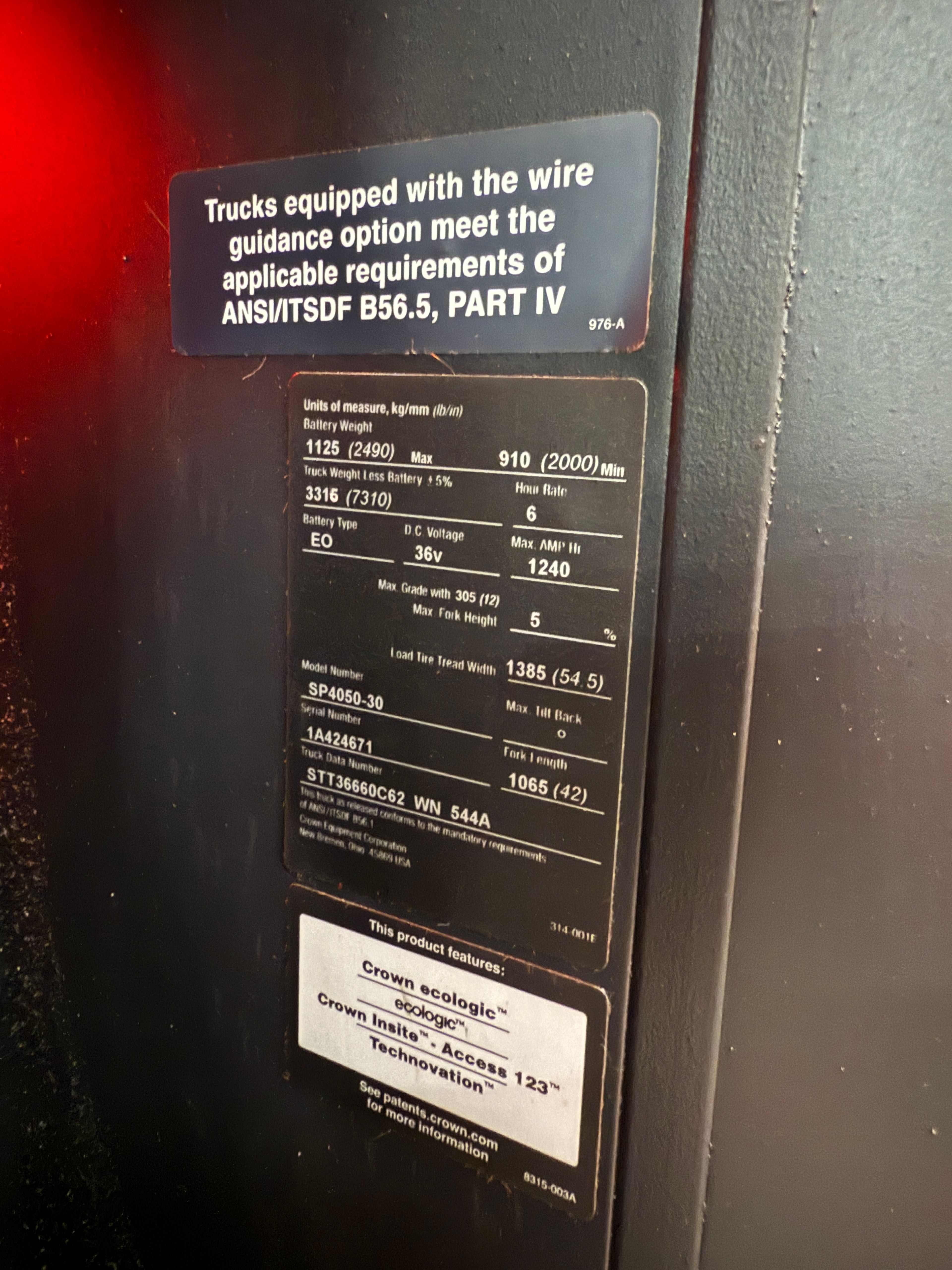 Crown Order Picker - SP-4000 - Document 7