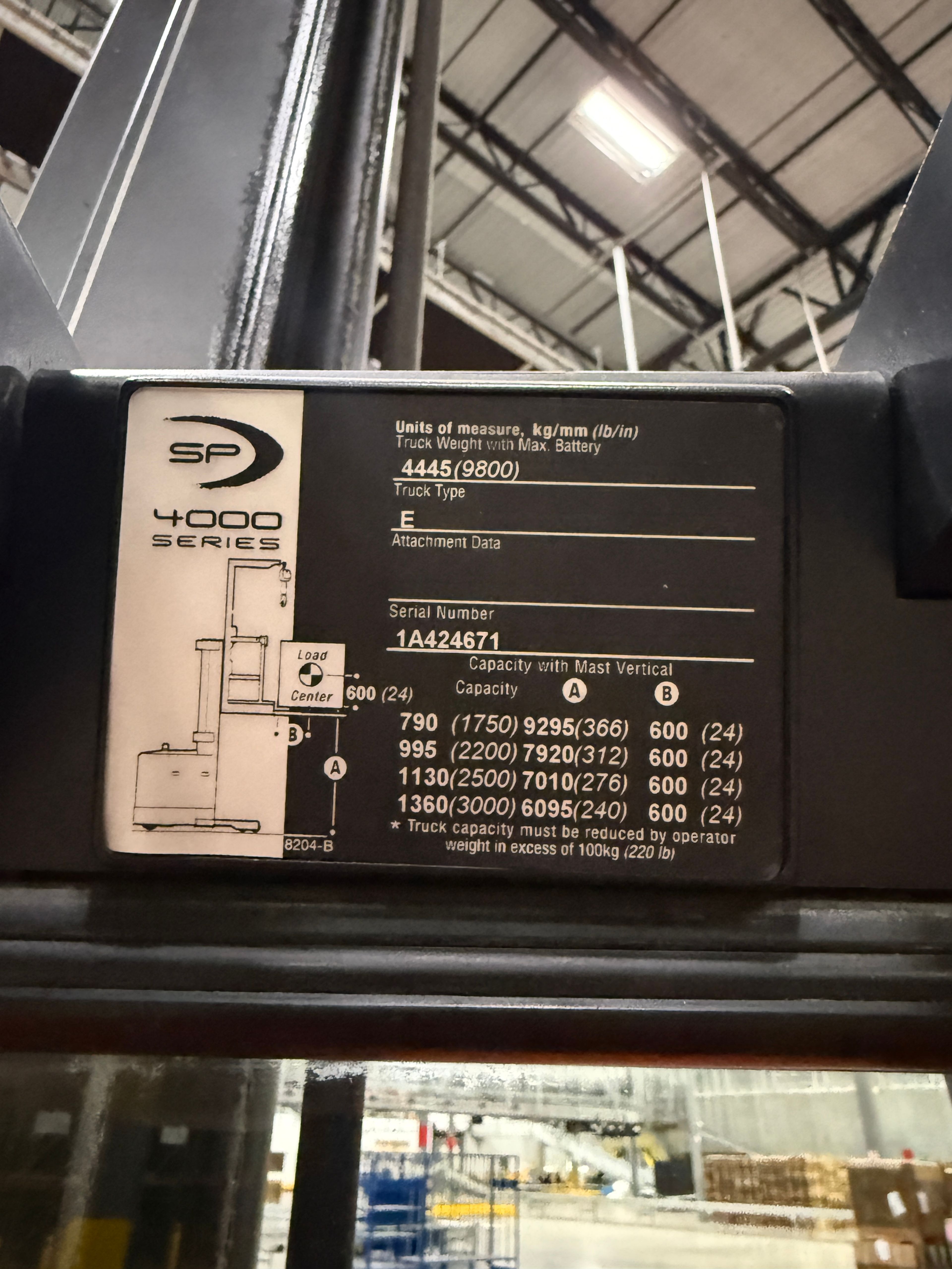 Crown Order Picker - SP-4000 - Document 8