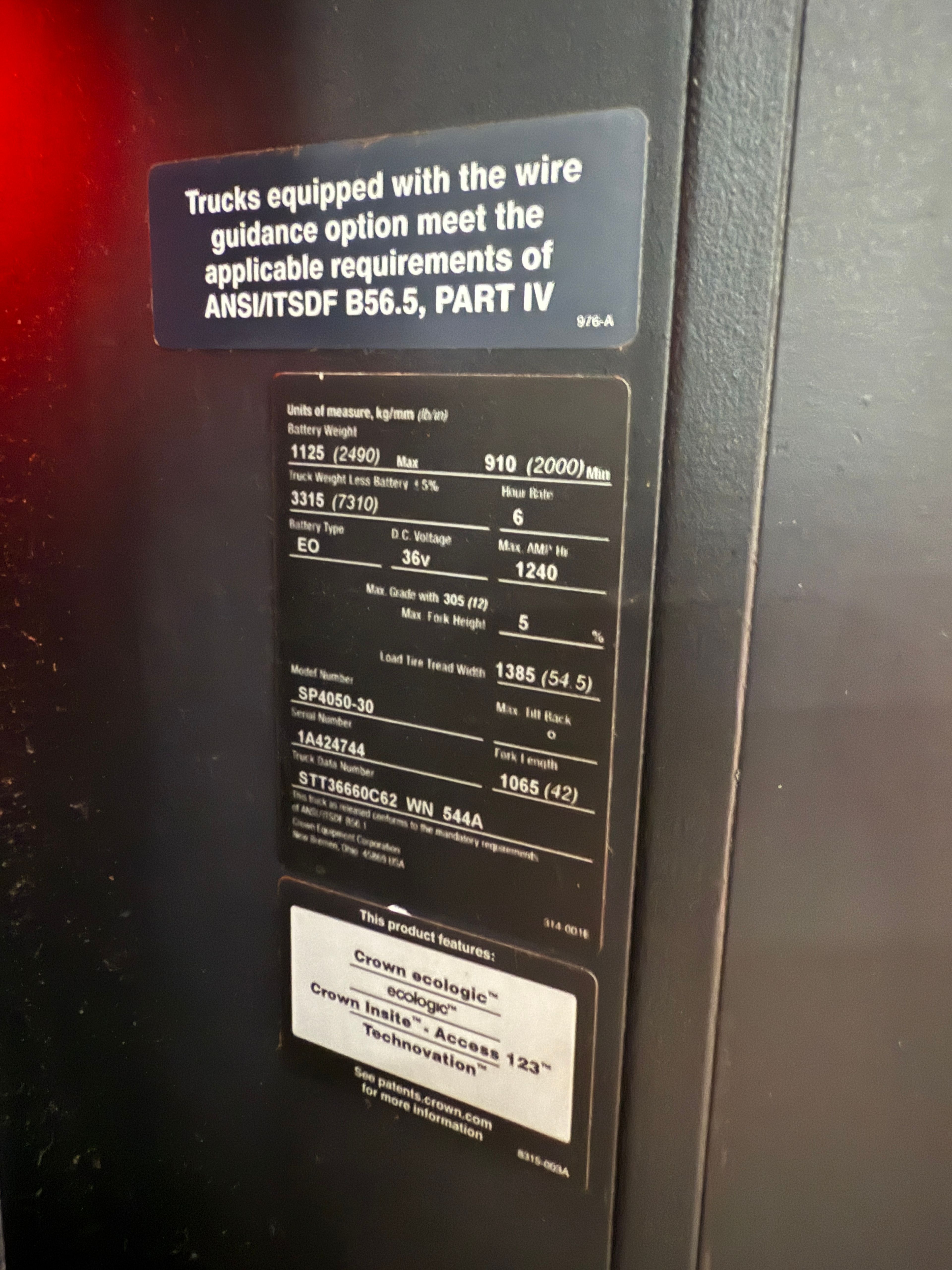 Crown Order Picker - SP-4000 - Document 7