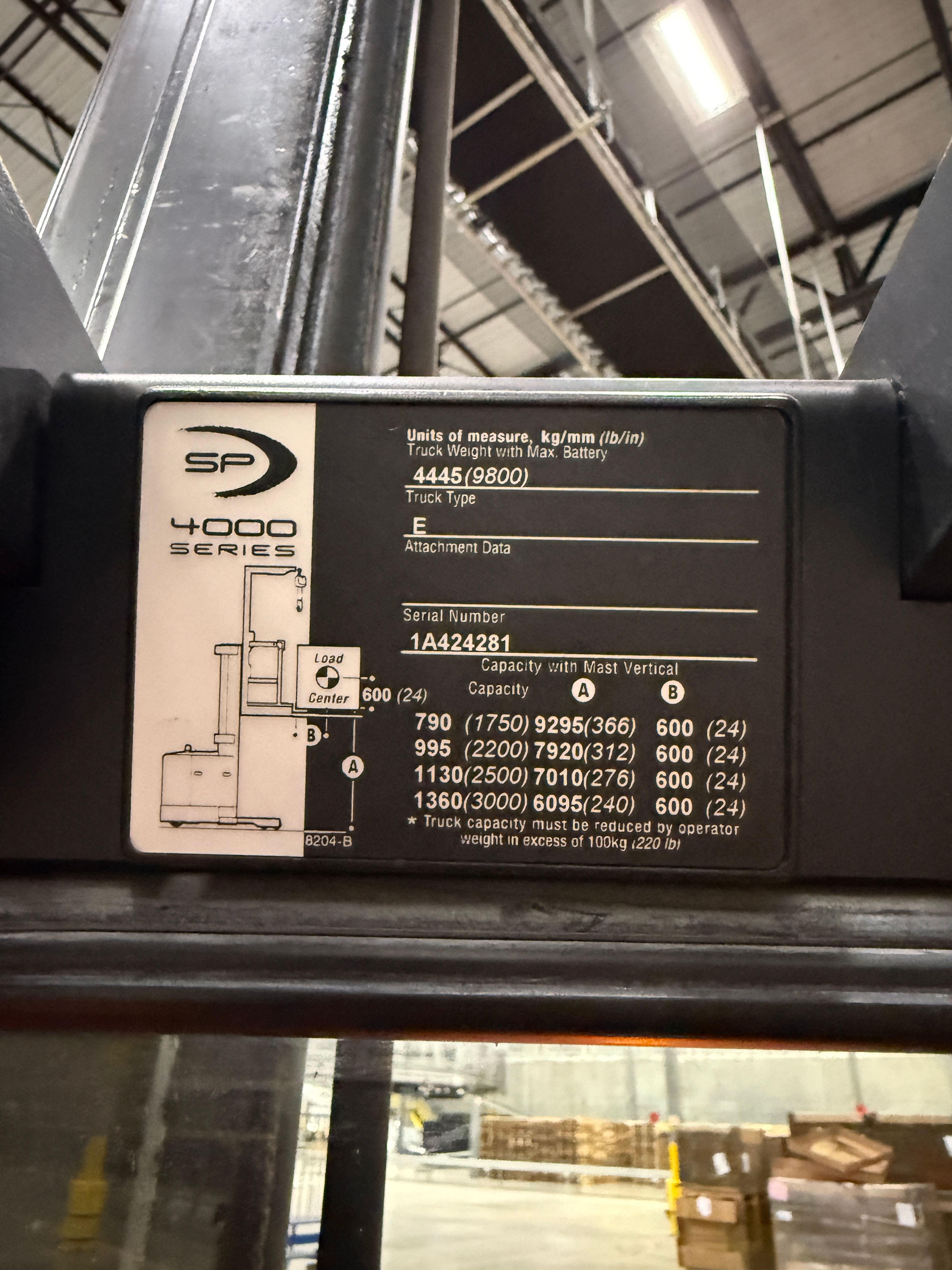 Crown Order Picker - SP-4000 - Document 8