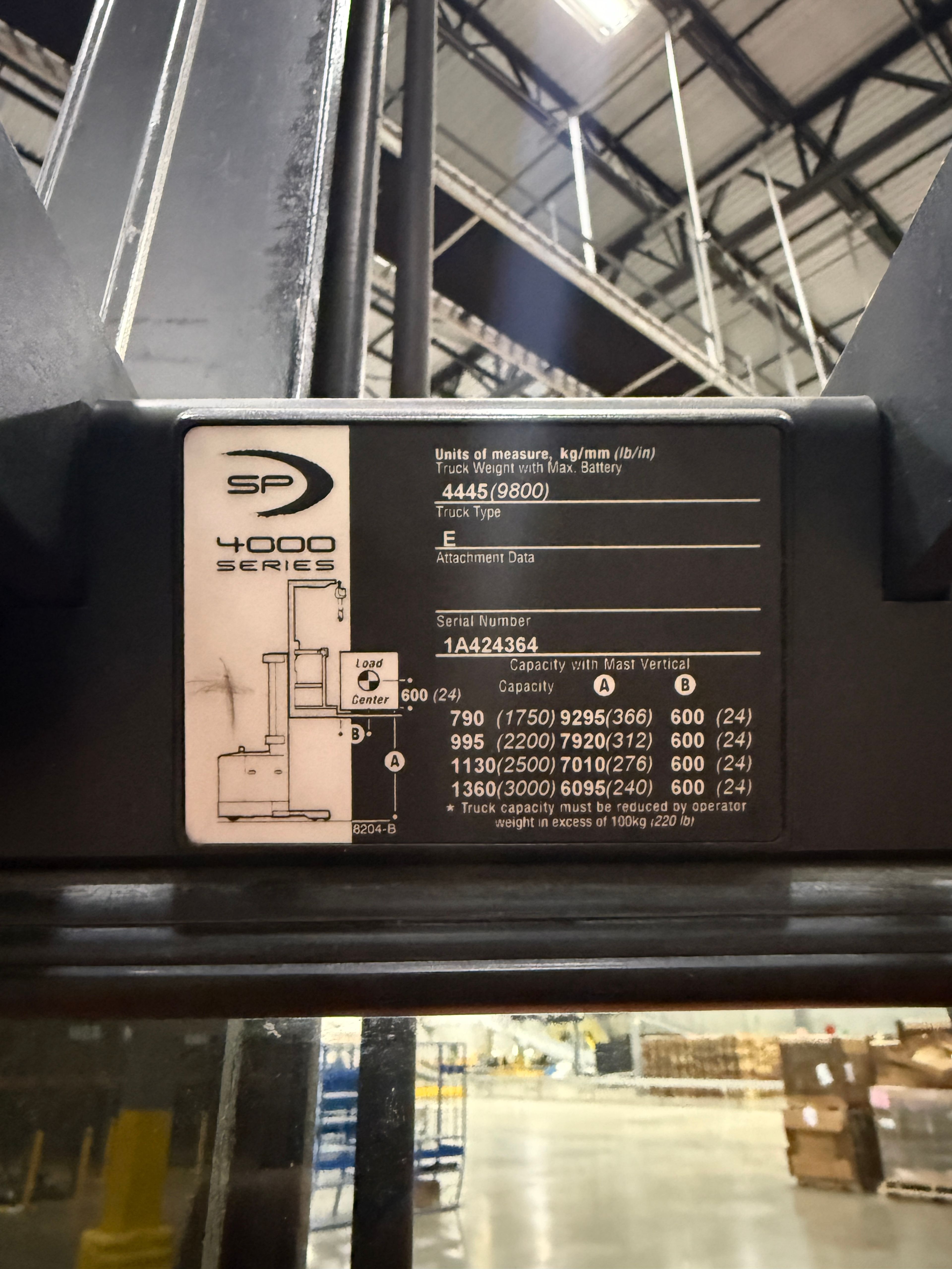 Crown Order Picker - SP-4000 - Document 8